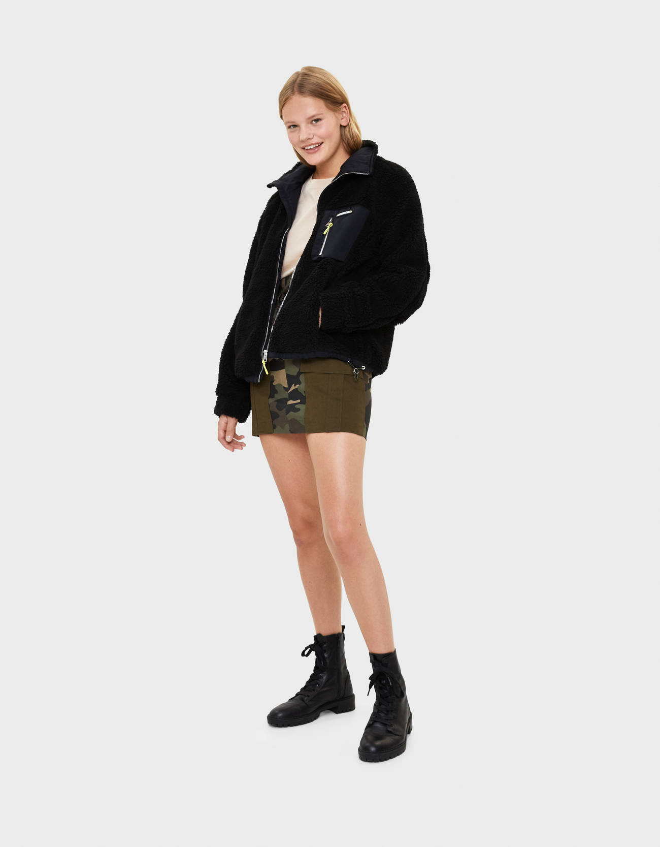 Bershka Suni yün ceket 10 Bershka Suni yün ceket 11