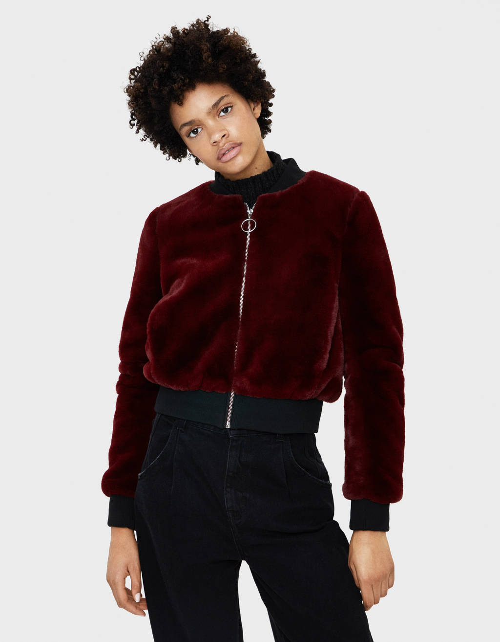 bershka bomber jacket womens