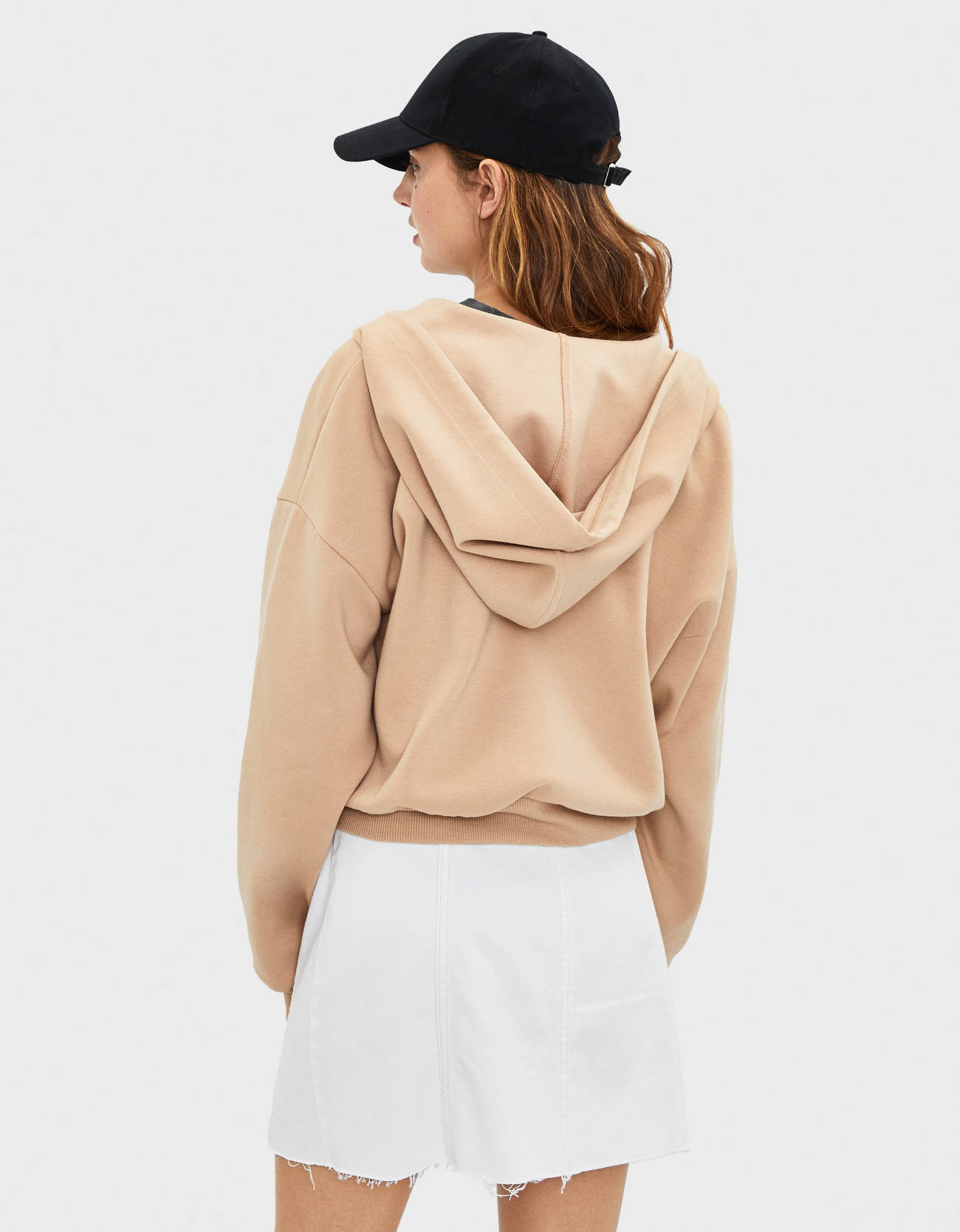Bershka Kapüşonlu ceket 0 Bershka Kapüşonlu ceket 1