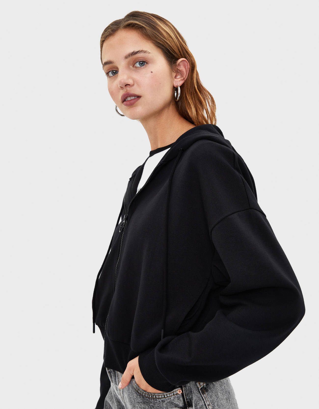 Bershka Kapüşonlu ceket 6 Bershka Kapüşonlu ceket 7
