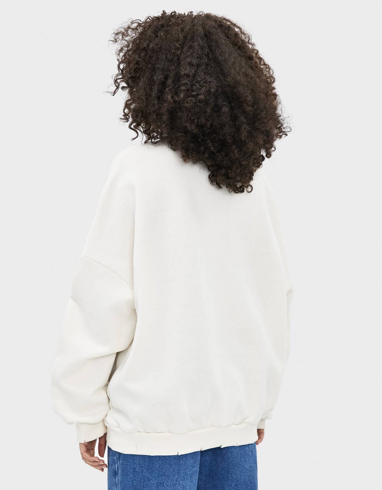 Bershka Oversize sweatshirt 0 Bershka Oversize sweatshirt 1