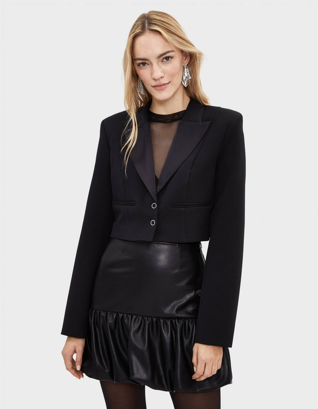 blazer femme bershka