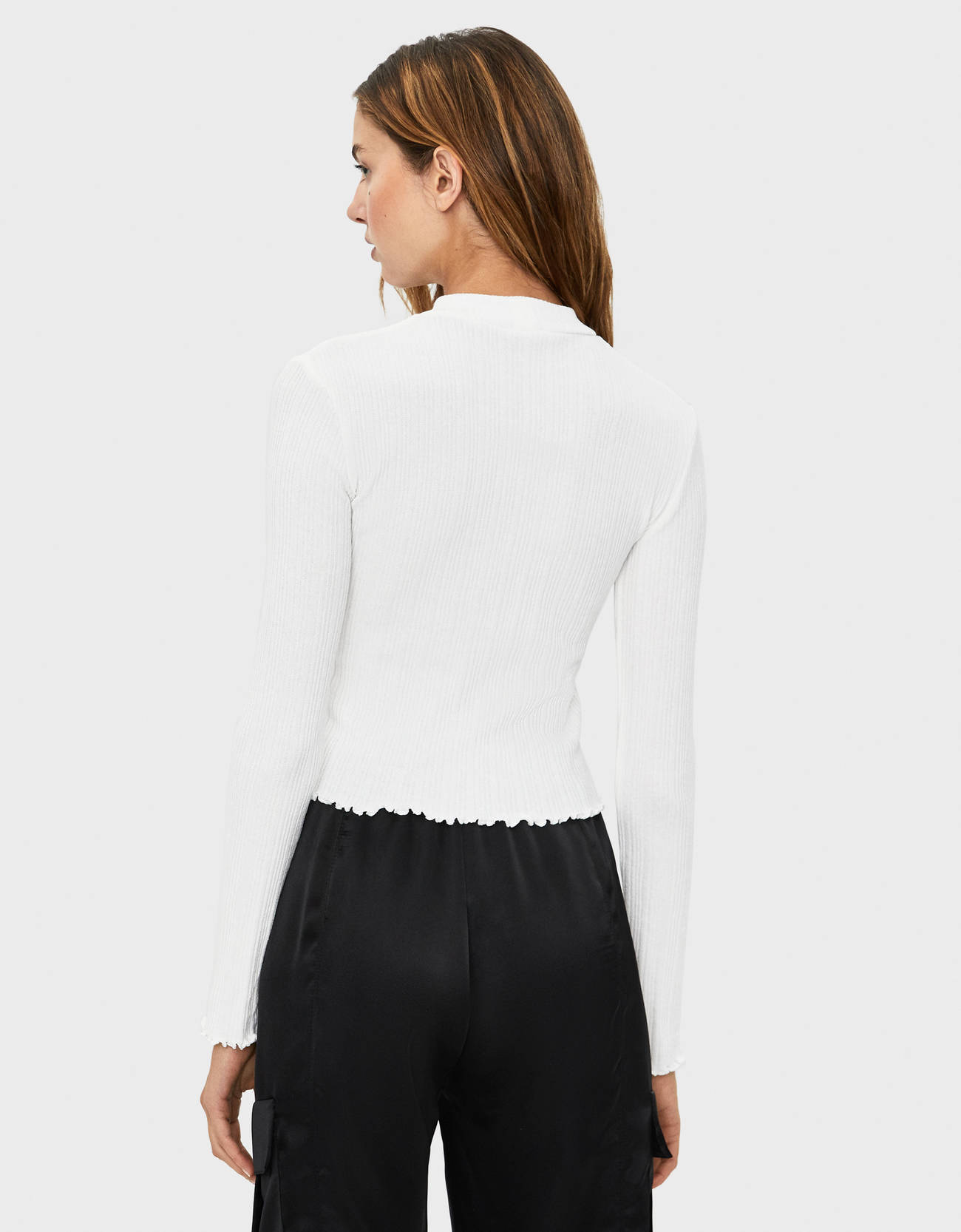Bershka Bisiklet yaka kazak 0 Bershka Bisiklet yaka kazak 1