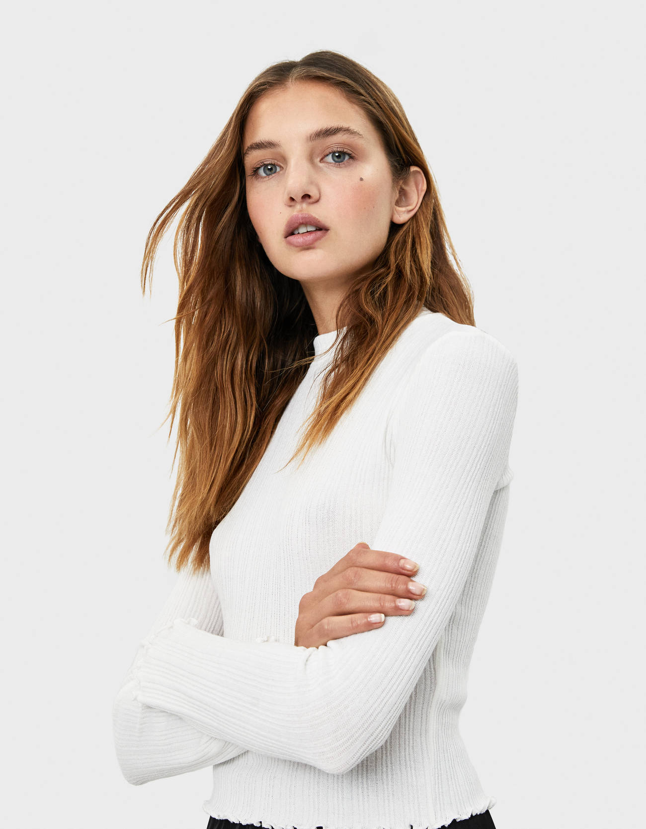 Bershka Bisiklet yaka kazak 2 Bershka Bisiklet yaka kazak 3