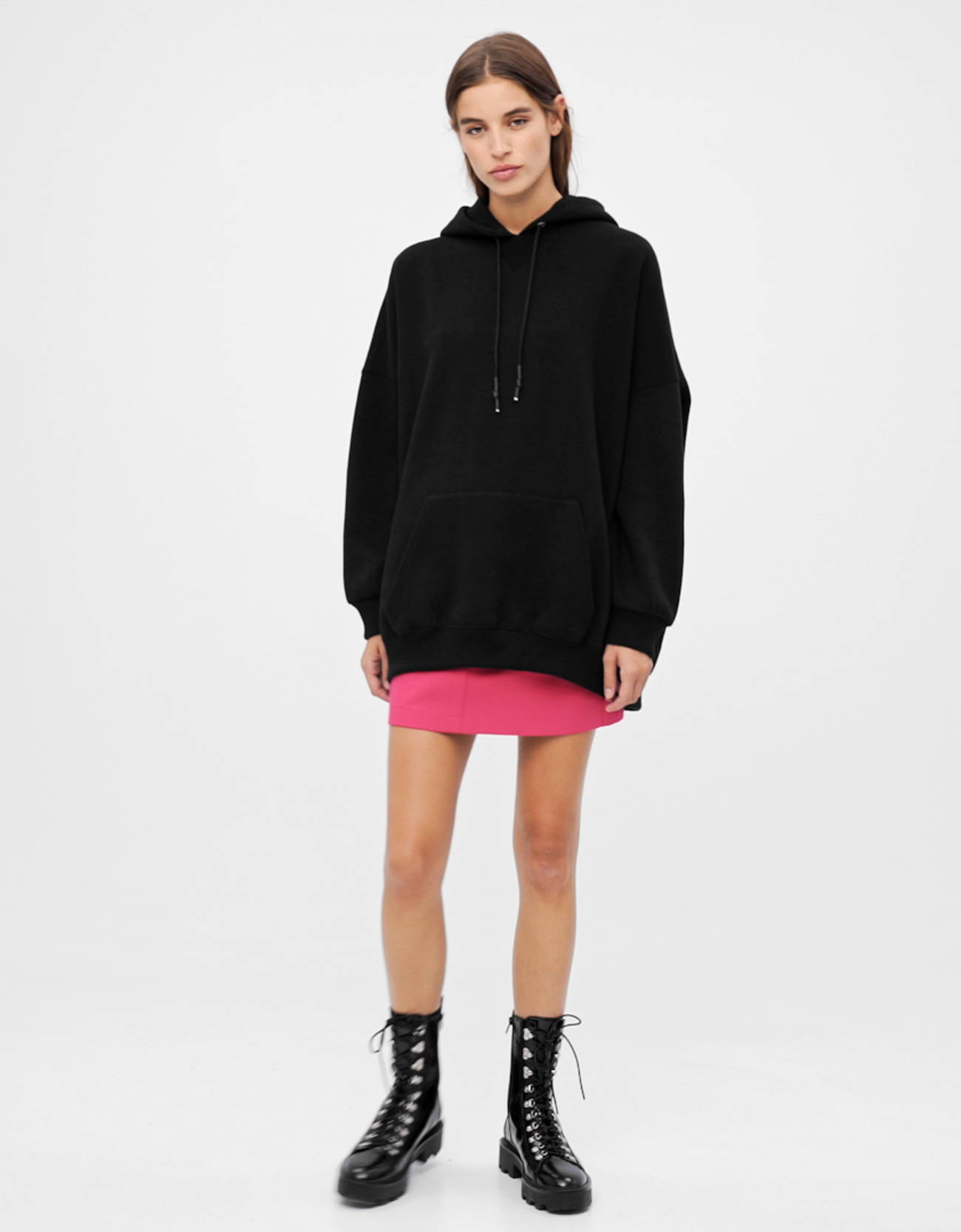 bershka oversized hoodie
