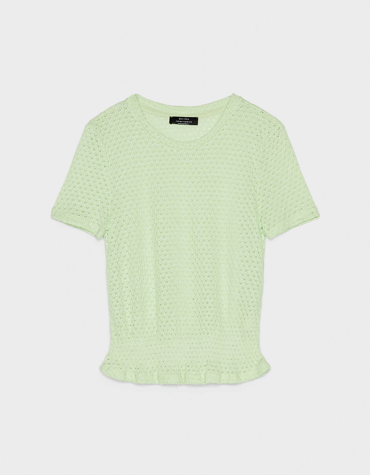 Bershka Kısa kollu açık örgü top 6 Bershka Kısa kollu açık örgü top 7