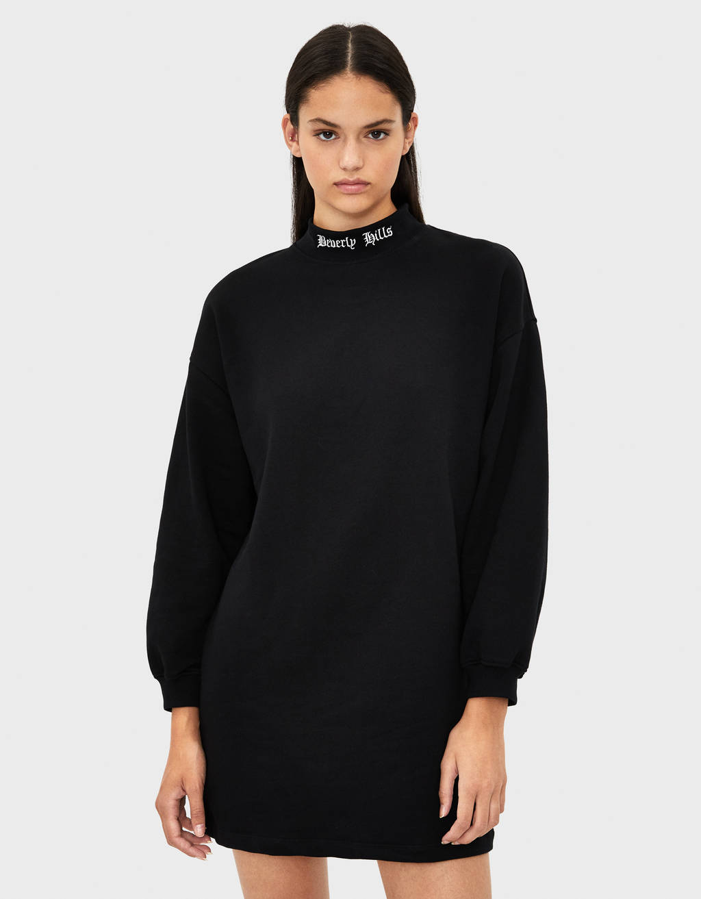 bershka black sweatshirt