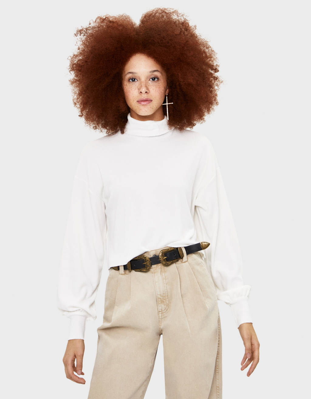 turtleneck bershka