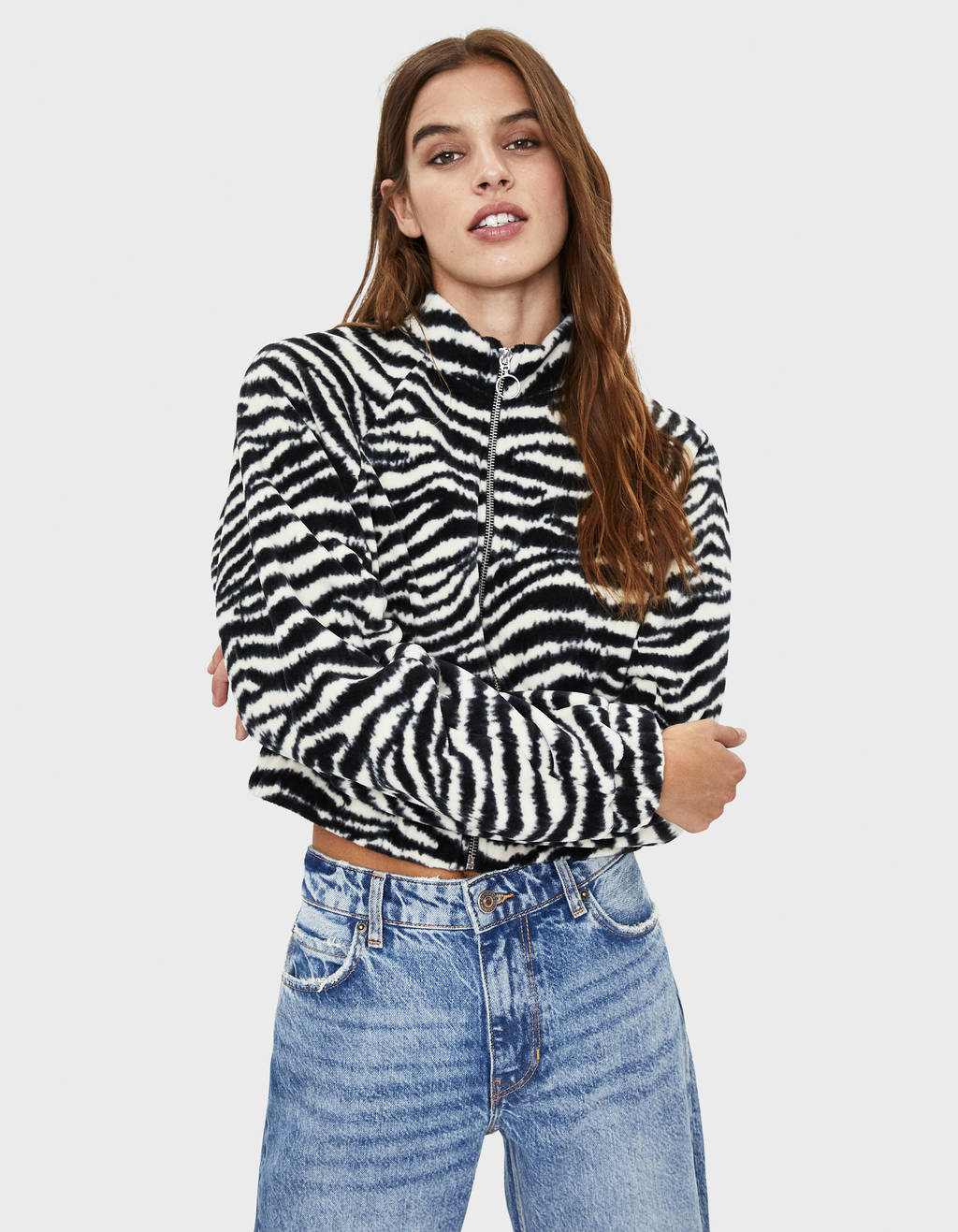 bershka fleece