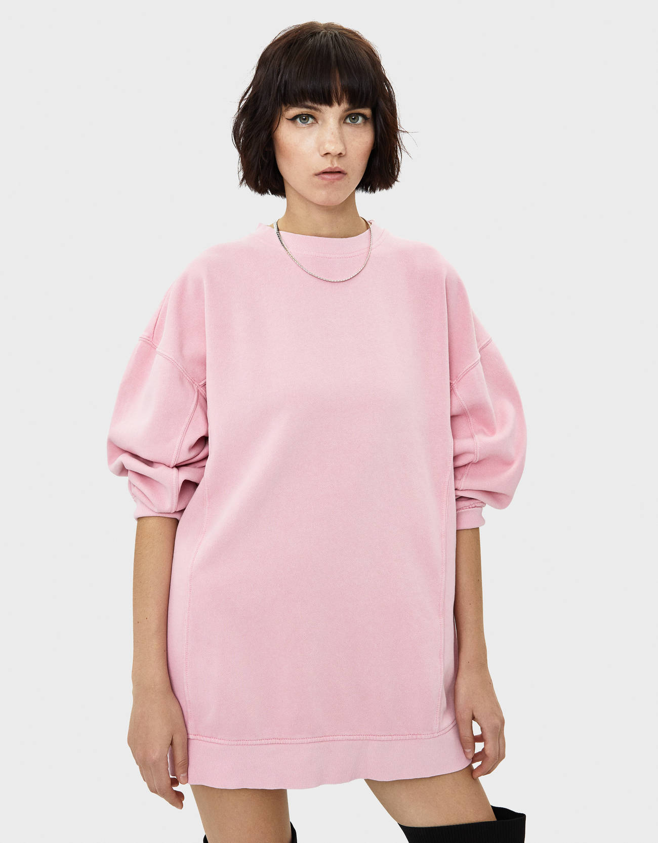 Oversize sweatshirt - null - Bershka Greece