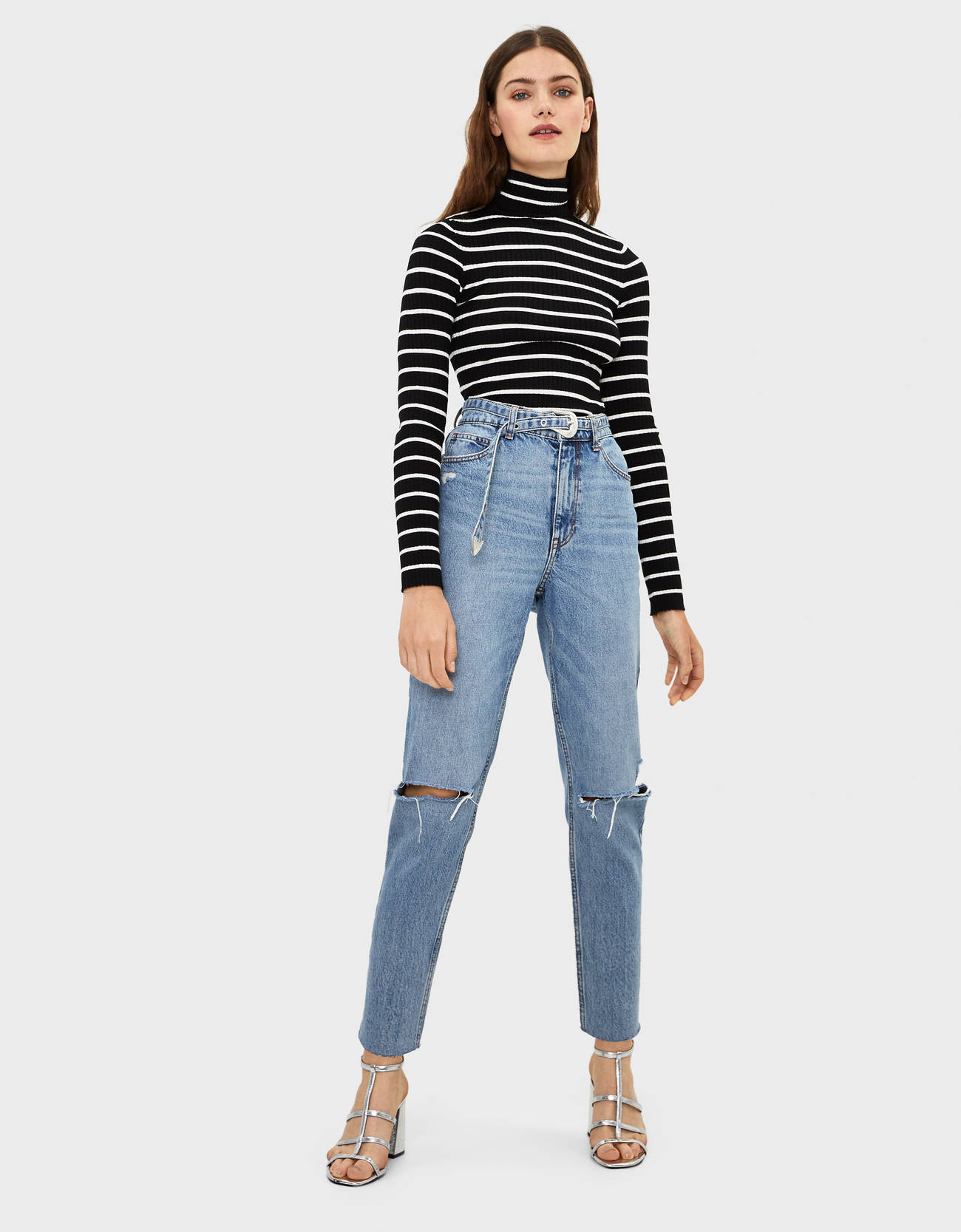 Bershka Balıkçı yaka kazak 6 Bershka Balıkçı yaka kazak 7
