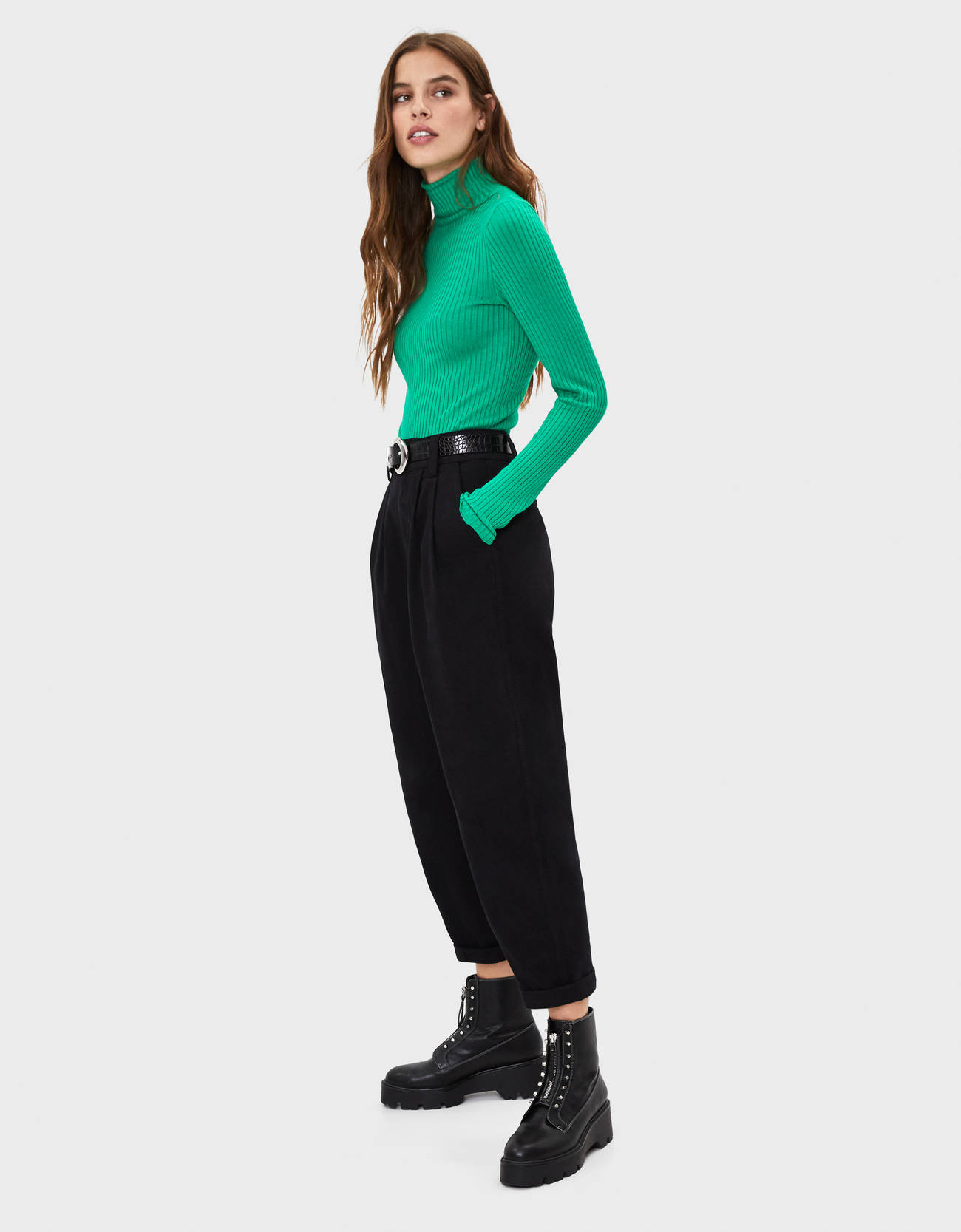 Bershka Balıkçı yaka kazak 6 Bershka Balıkçı yaka kazak 7