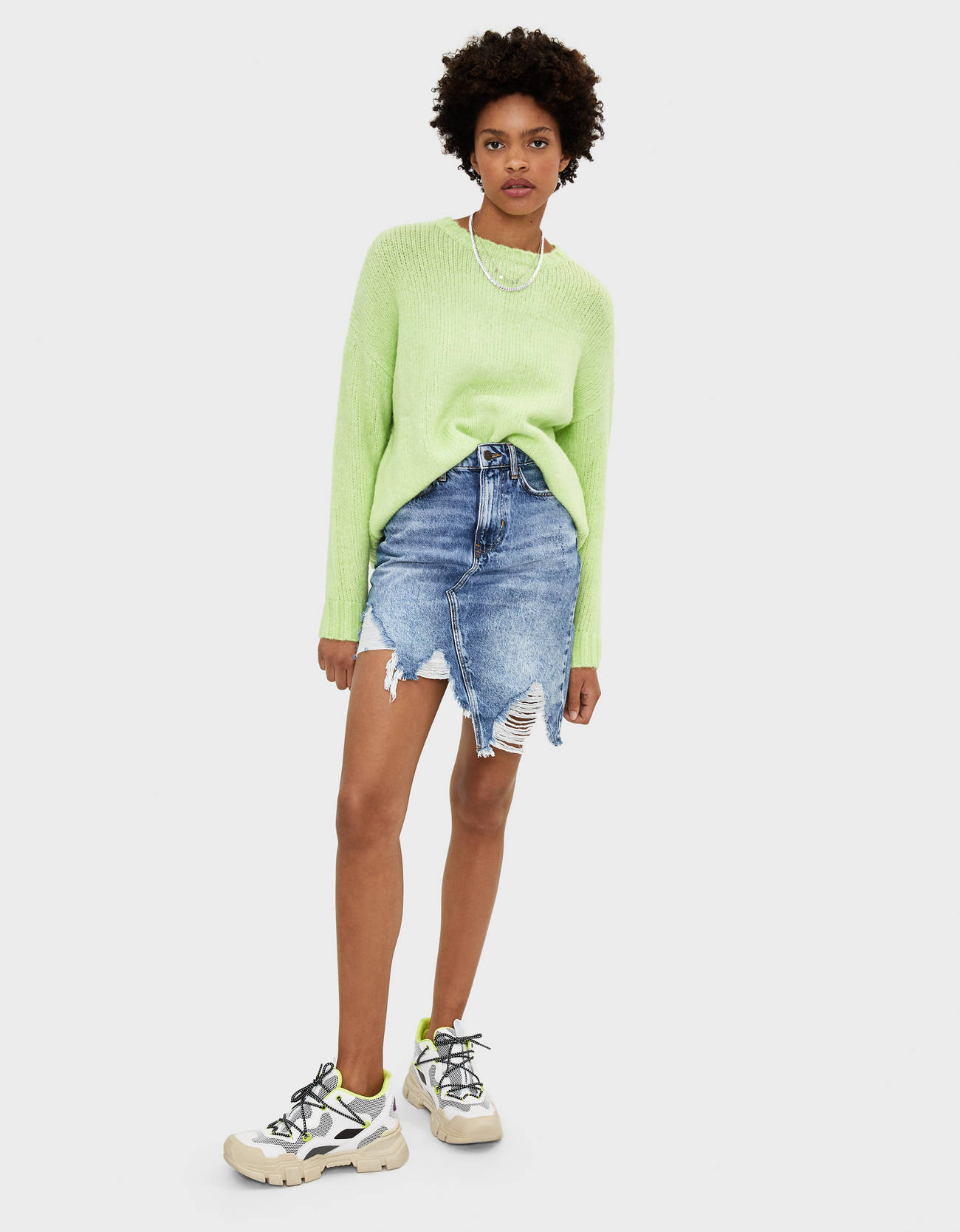 Bershka Bisiklet yaka kazak 6 Bershka Bisiklet yaka kazak 7