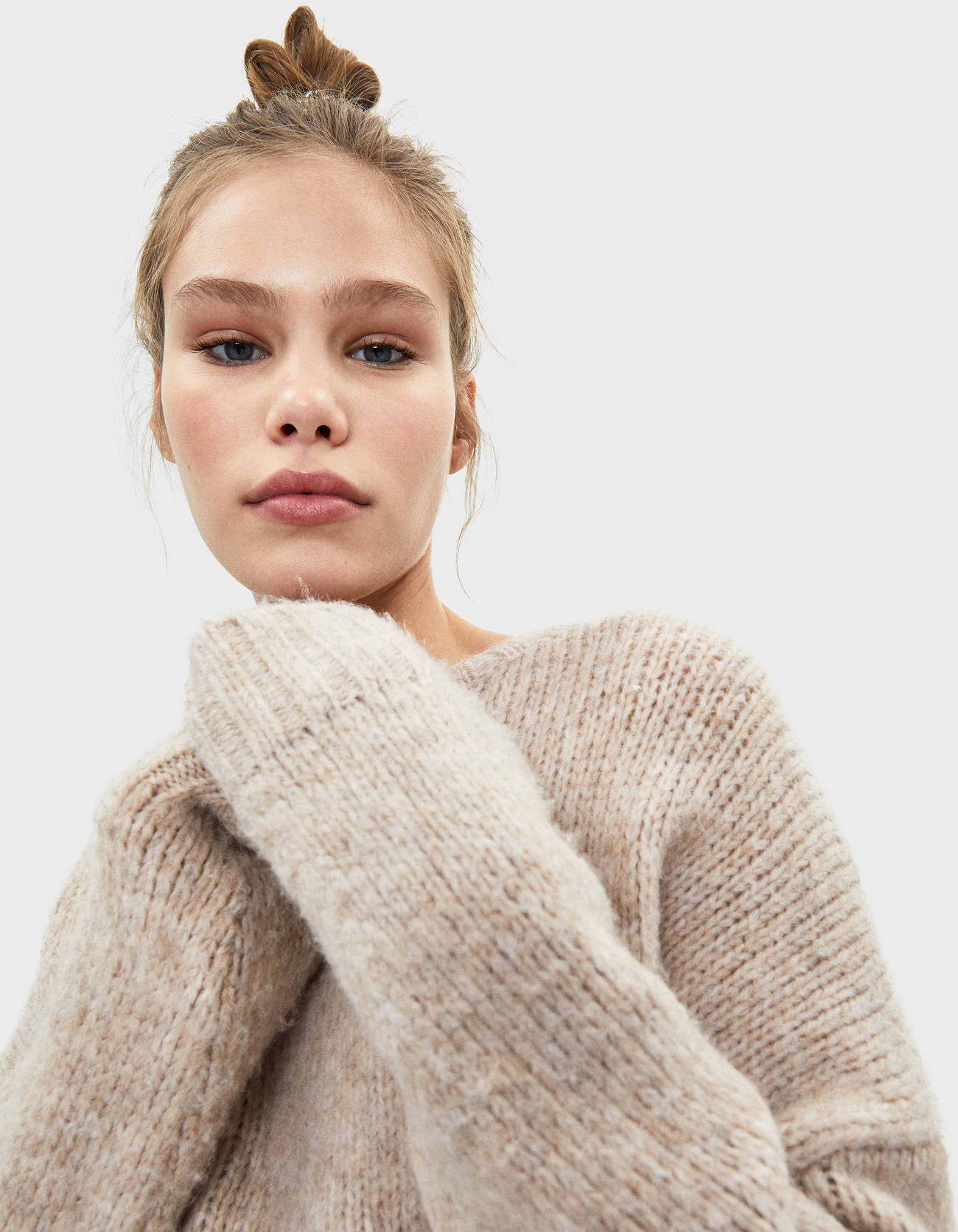 Bershka Bisiklet yaka kazak 4 Bershka Bisiklet yaka kazak 5