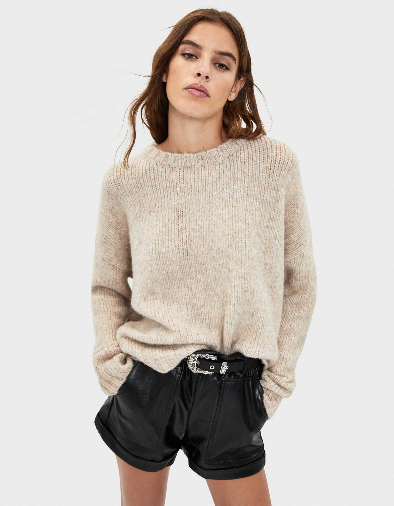 Bershka Bisiklet yaka kazak 10 Bershka Bisiklet yaka kazak 11