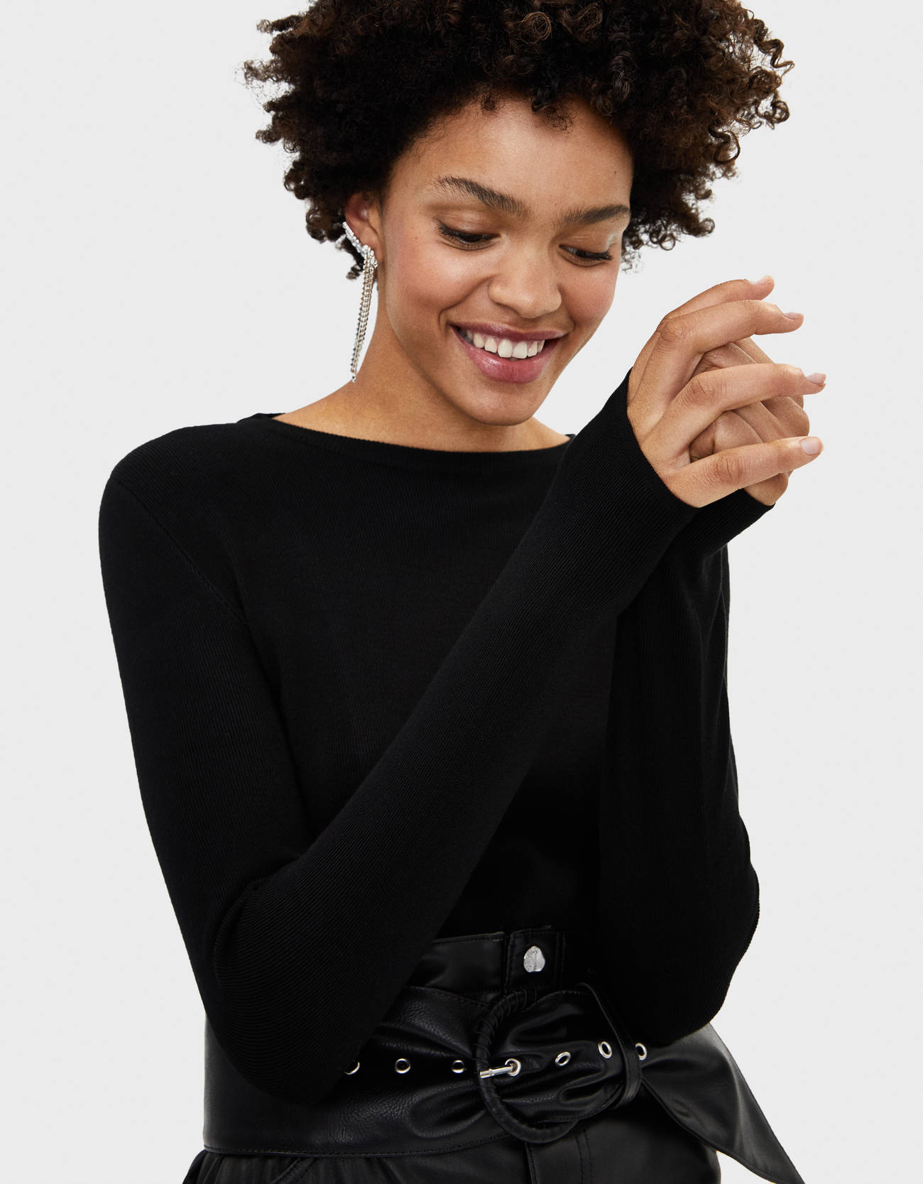 Bershka Bisiklet yaka kazak 10 Bershka Bisiklet yaka kazak 11