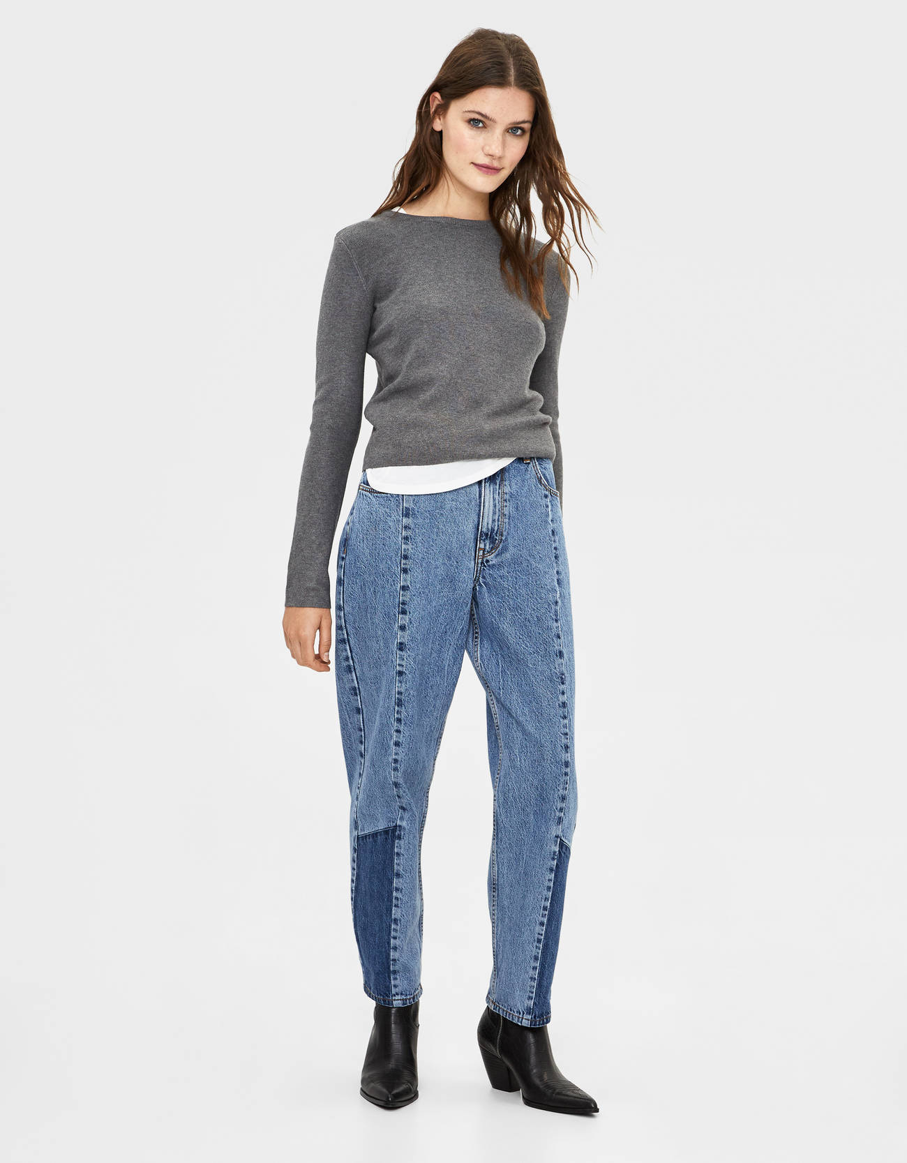 Bershka Bisiklet yaka kazak 6 Bershka Bisiklet yaka kazak 7