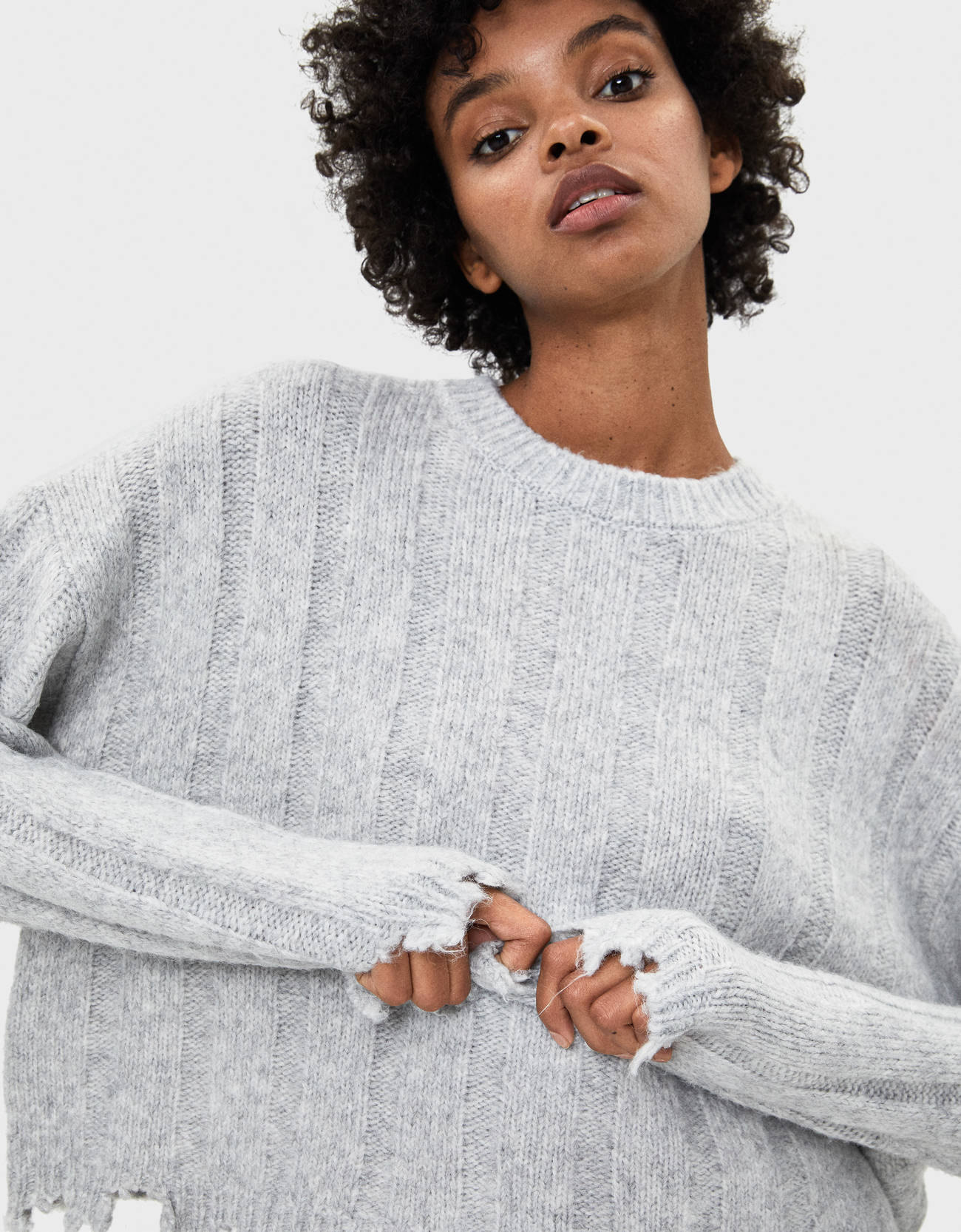 Bershka - Ripped sweater