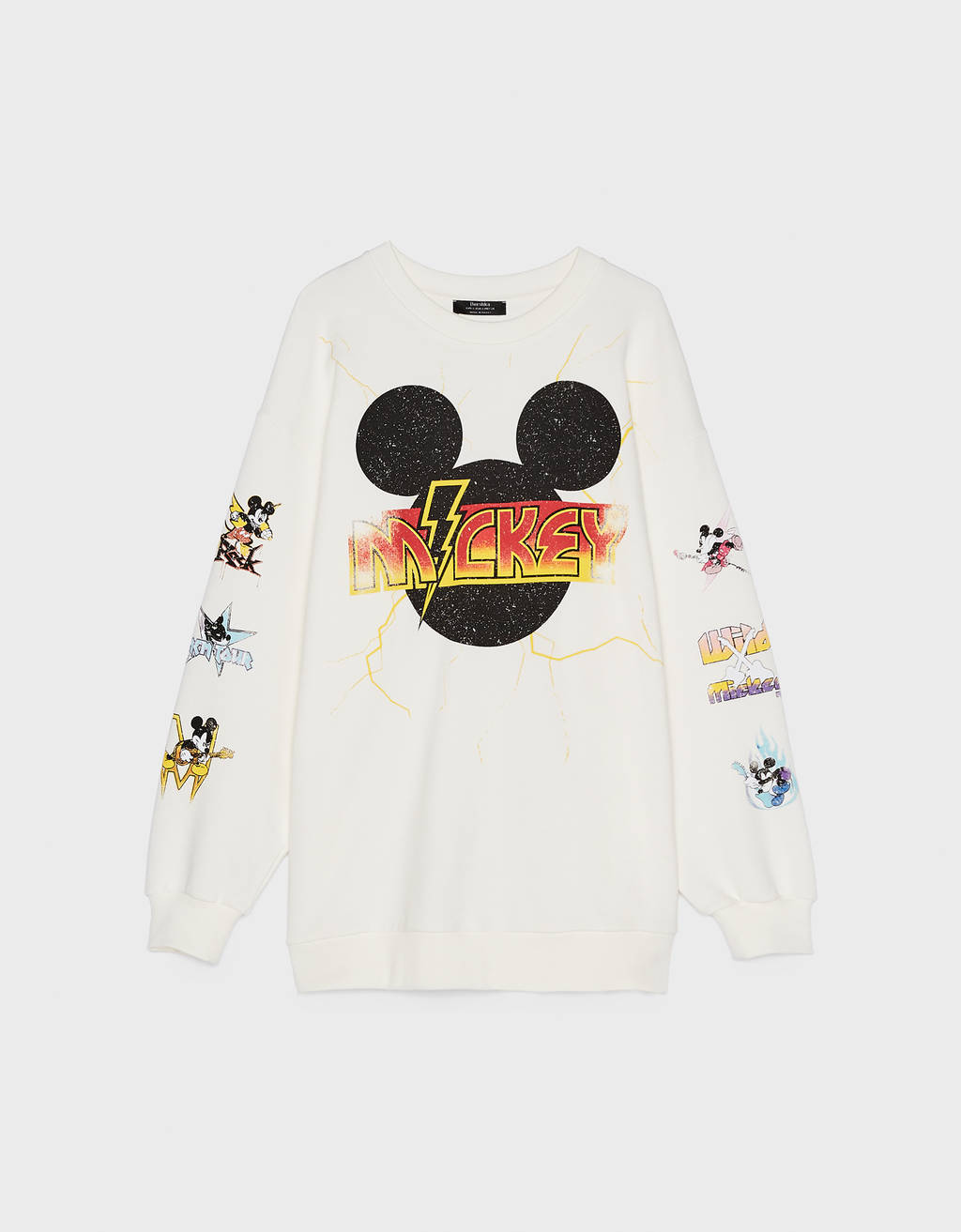 mickey mouse sweatshirt bershka