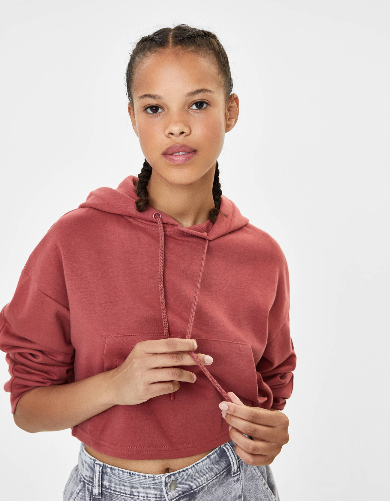 Bershka Kapüşonlu sweatshirt 4 Bershka Kapüşonlu sweatshirt 5