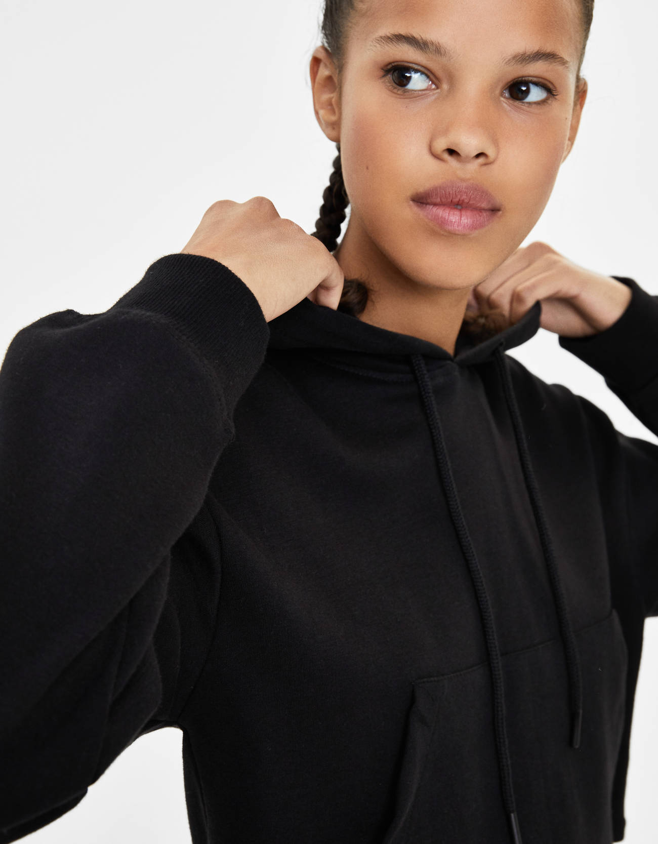 Bershka Kapüşonlu sweatshirt 8 Bershka Kapüşonlu sweatshirt 9