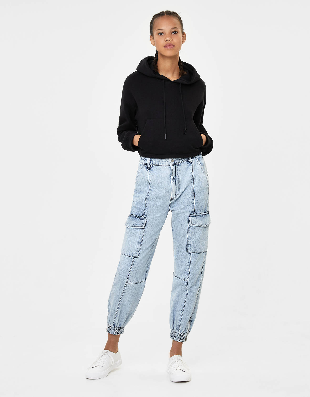 Bershka Kapüşonlu sweatshirt 12 Bershka Kapüşonlu sweatshirt 13