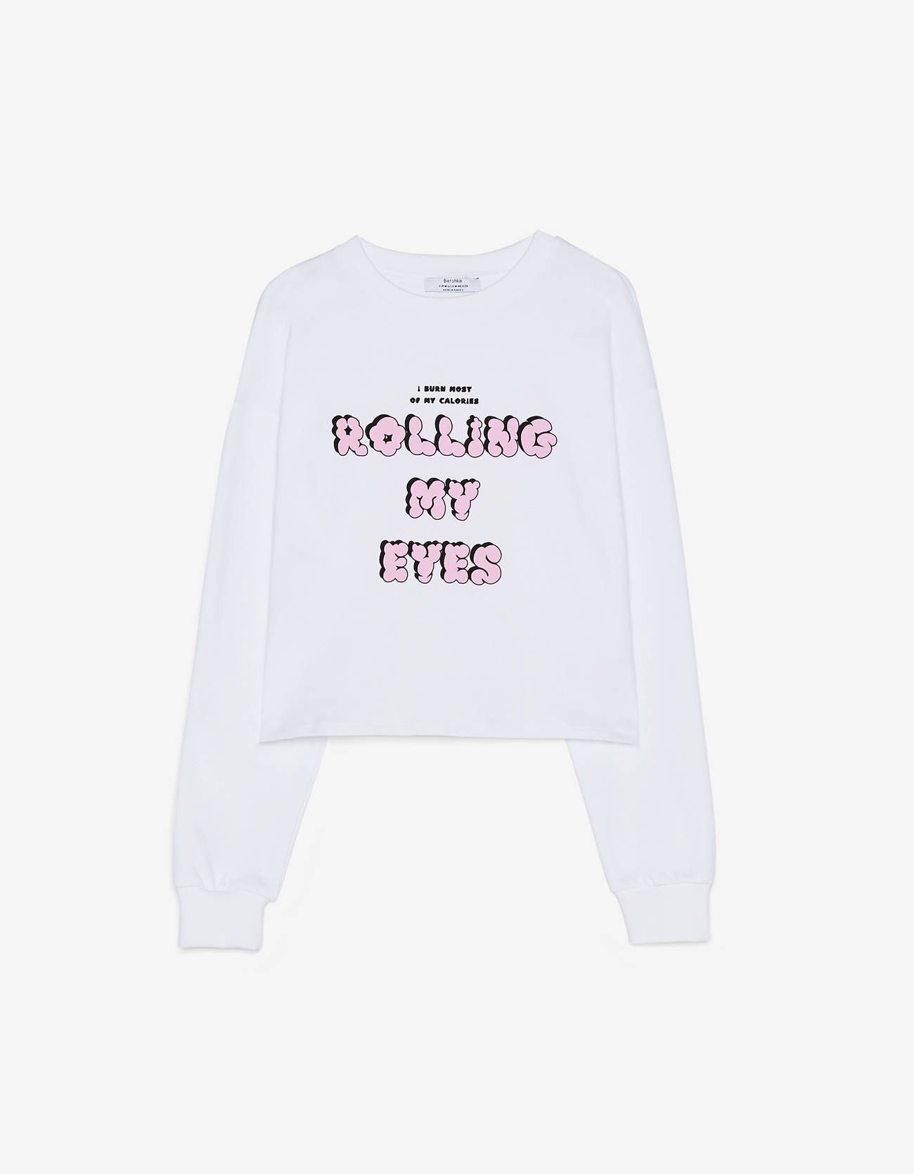 Bershka Baskılı sweatshirt 4 Bershka Baskılı sweatshirt 5