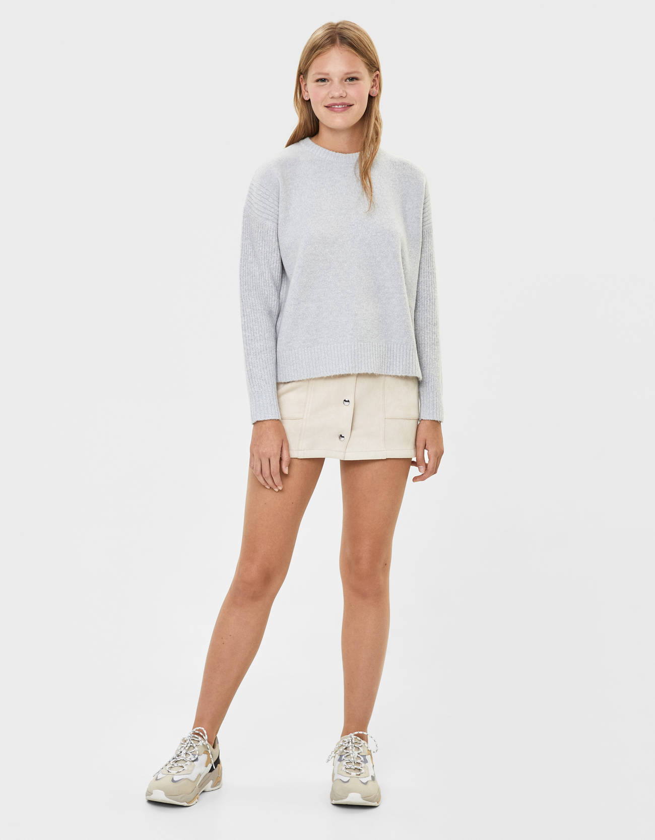 Bershka Bisiklet yaka kazak 6 Bershka Bisiklet yaka kazak 7