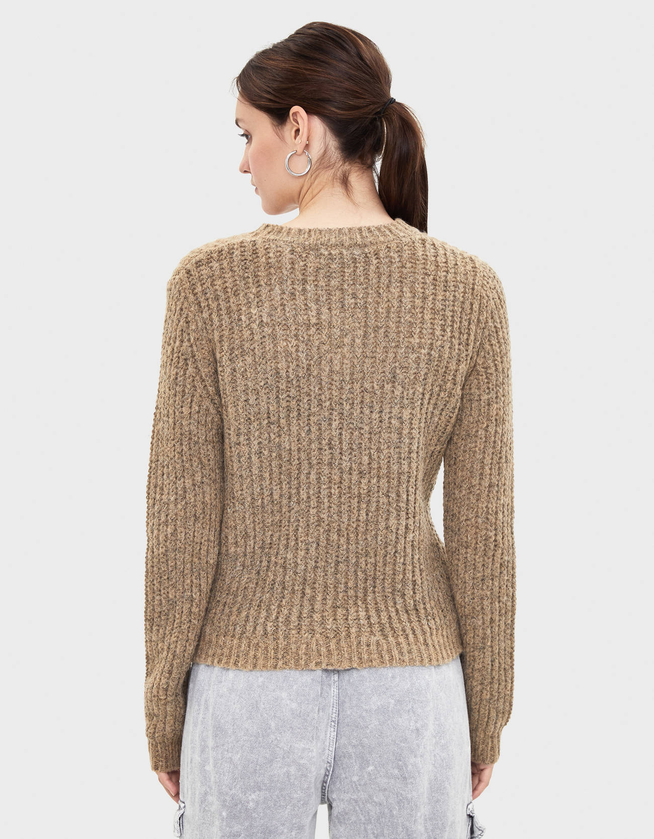 Bershka Fitilli kırçıllı kazak 10 Bershka Fitilli kırçıllı kazak 11