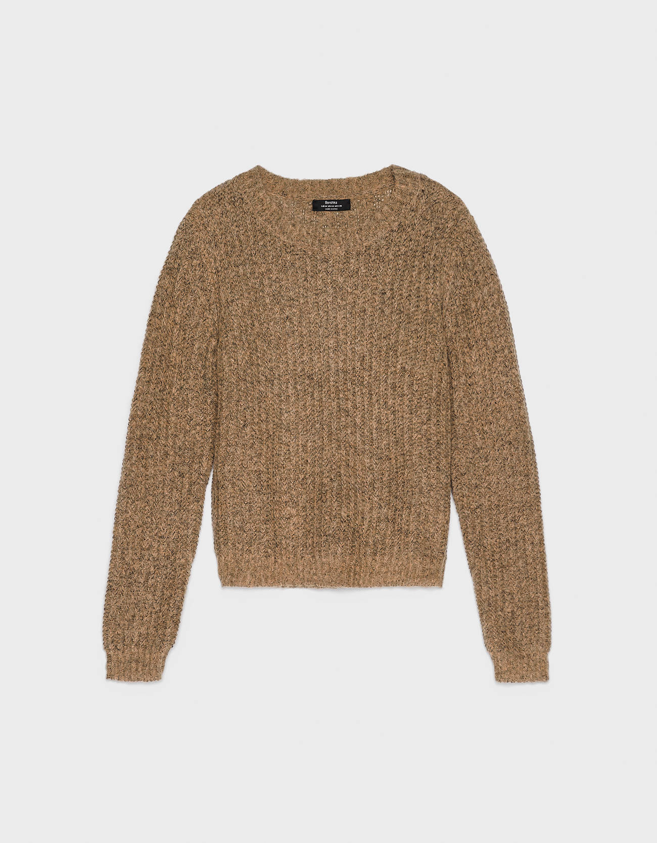 Bershka Fitilli kırçıllı kazak 4 Bershka Fitilli kırçıllı kazak 5