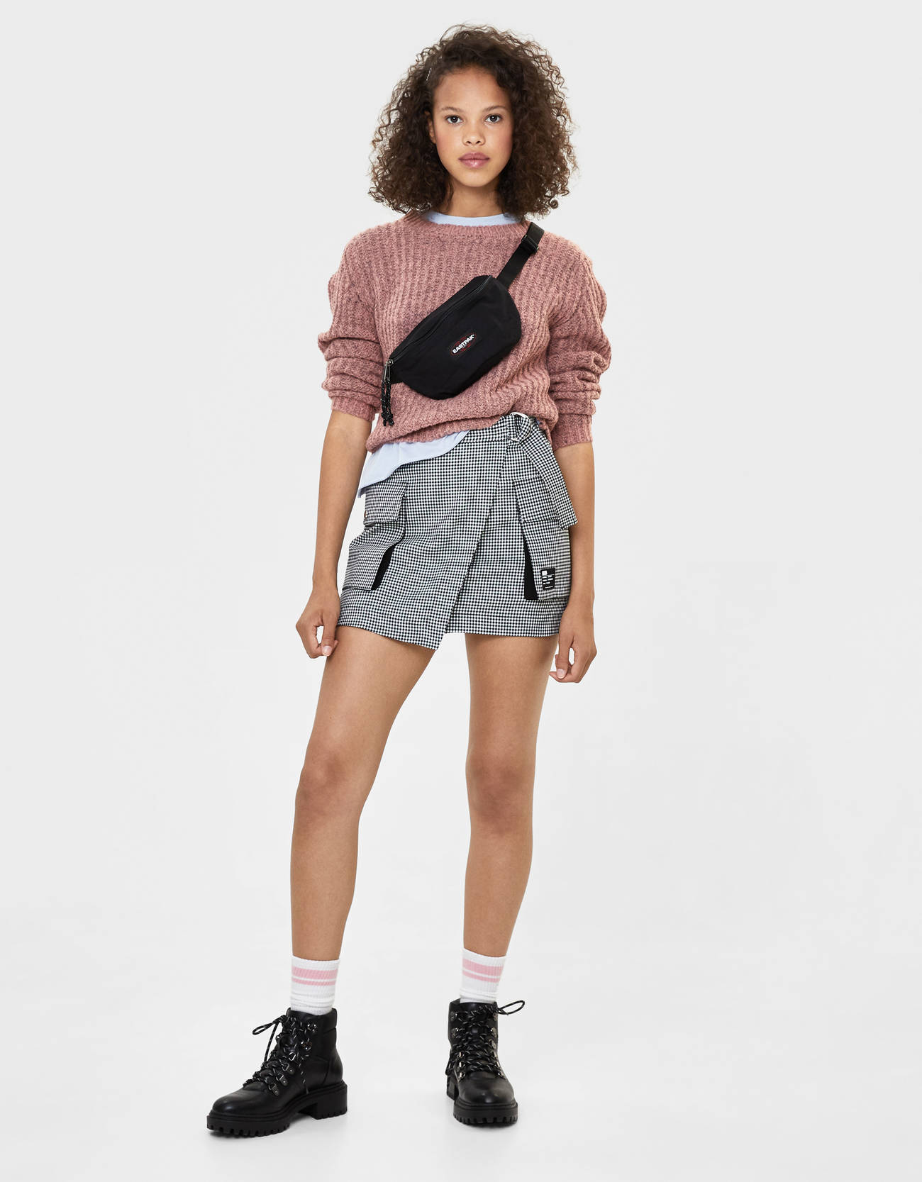 Bershka Fitilli kırçıllı kazak 6 Bershka Fitilli kırçıllı kazak 7