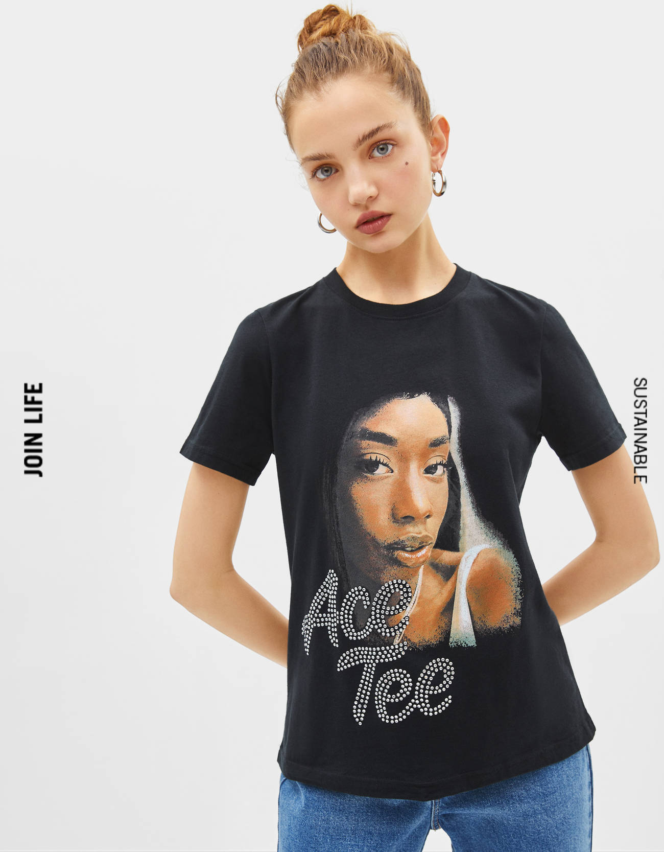 Shirt mit Print Ace Tee