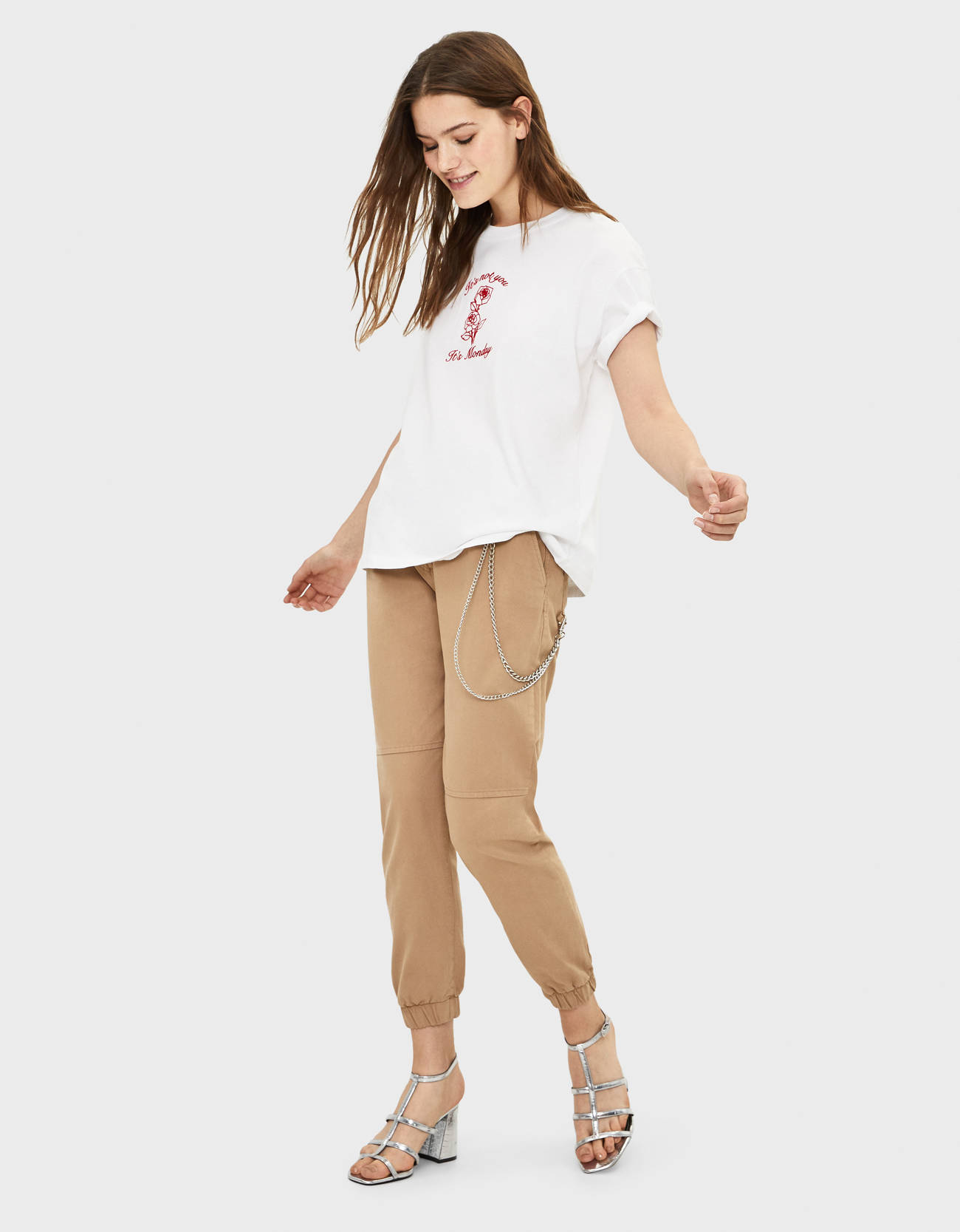 Bershka Baskılı t-shirt 4 Bershka Baskılı t-shirt 5