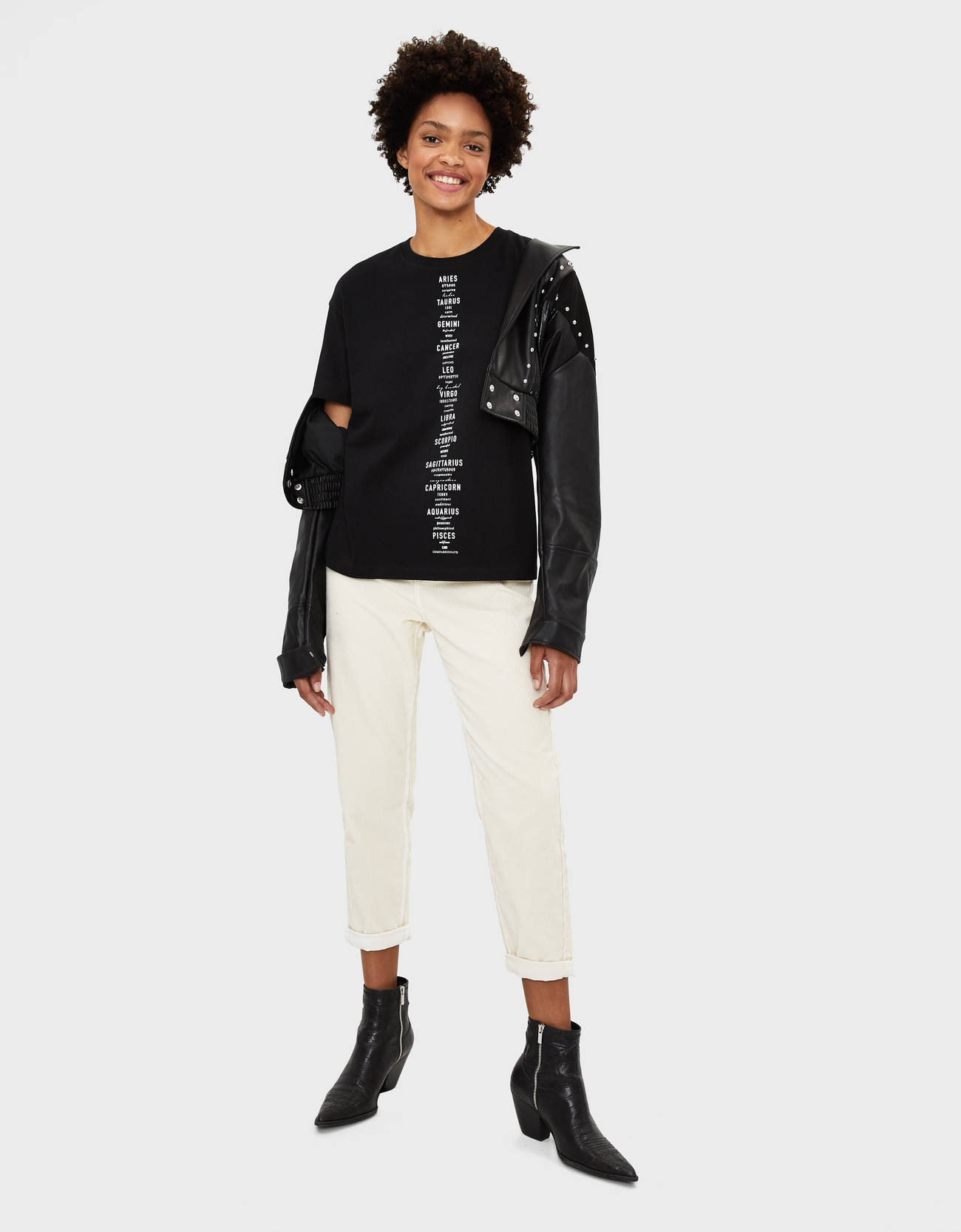 Bershka Baskılı t-shirt 4 Bershka Baskılı t-shirt 5