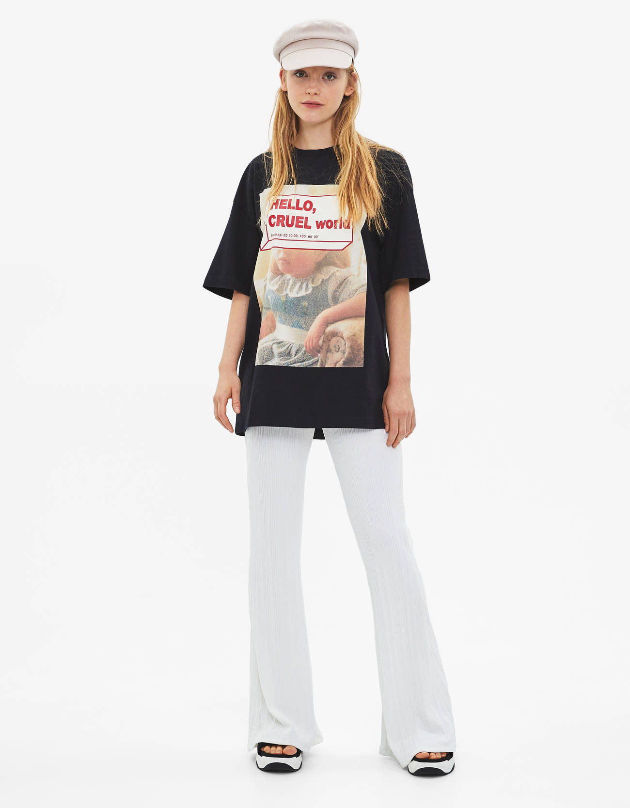 Bershka Baskılı t-shirt 4 Bershka Baskılı t-shirt 5