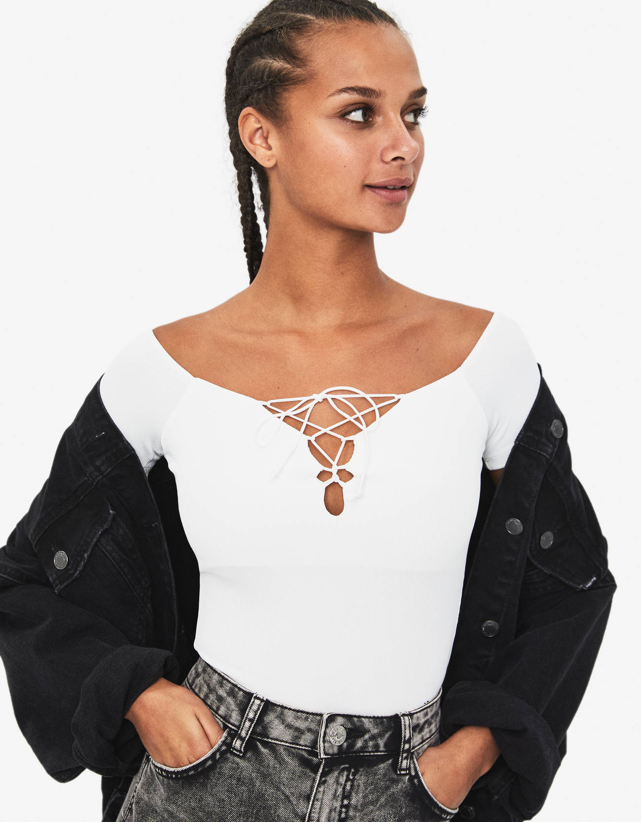 Bershka Bağlamalı body 10 Bershka Bağlamalı body 11