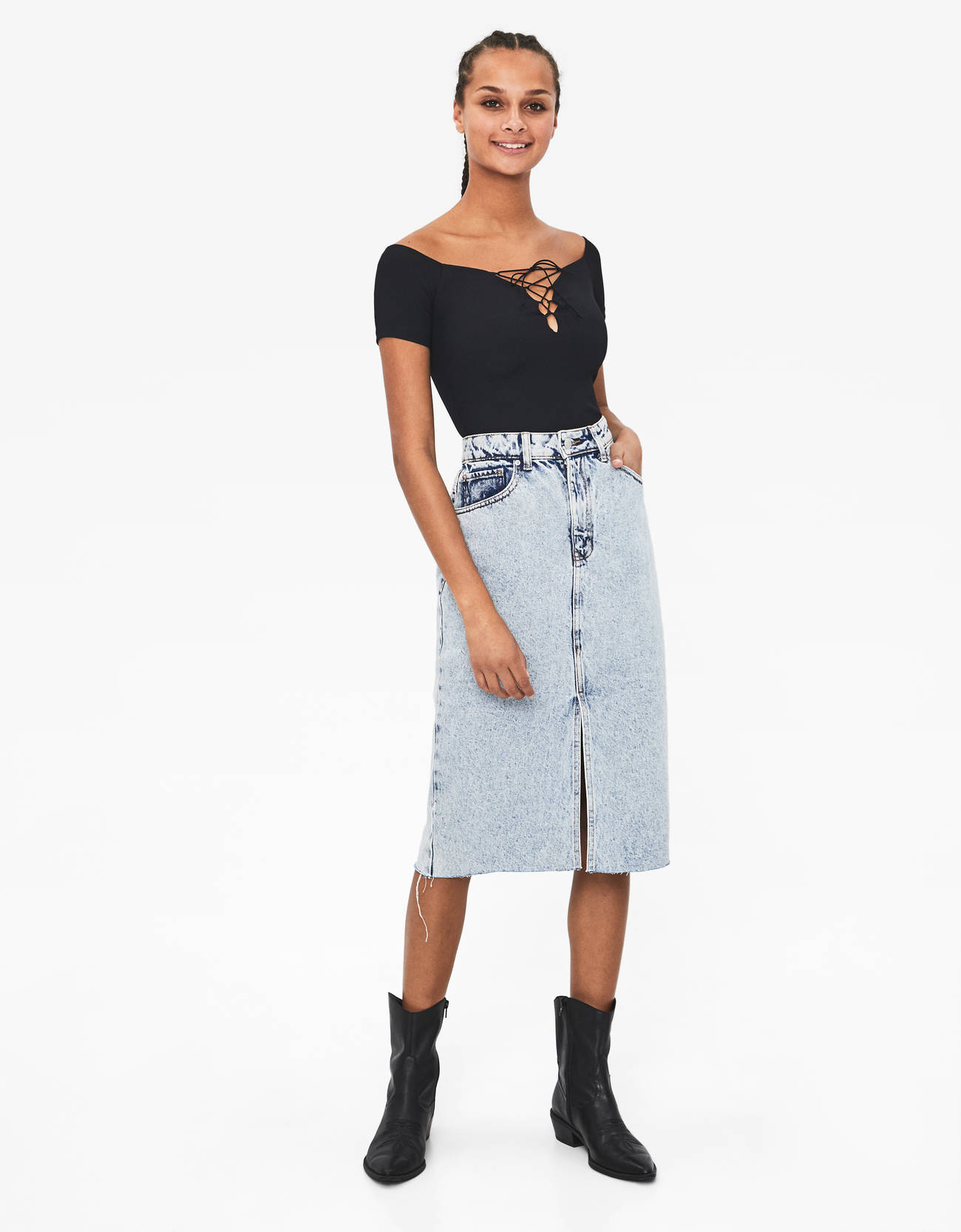 Bershka Bağlamalı body 6 Bershka Bağlamalı body 7