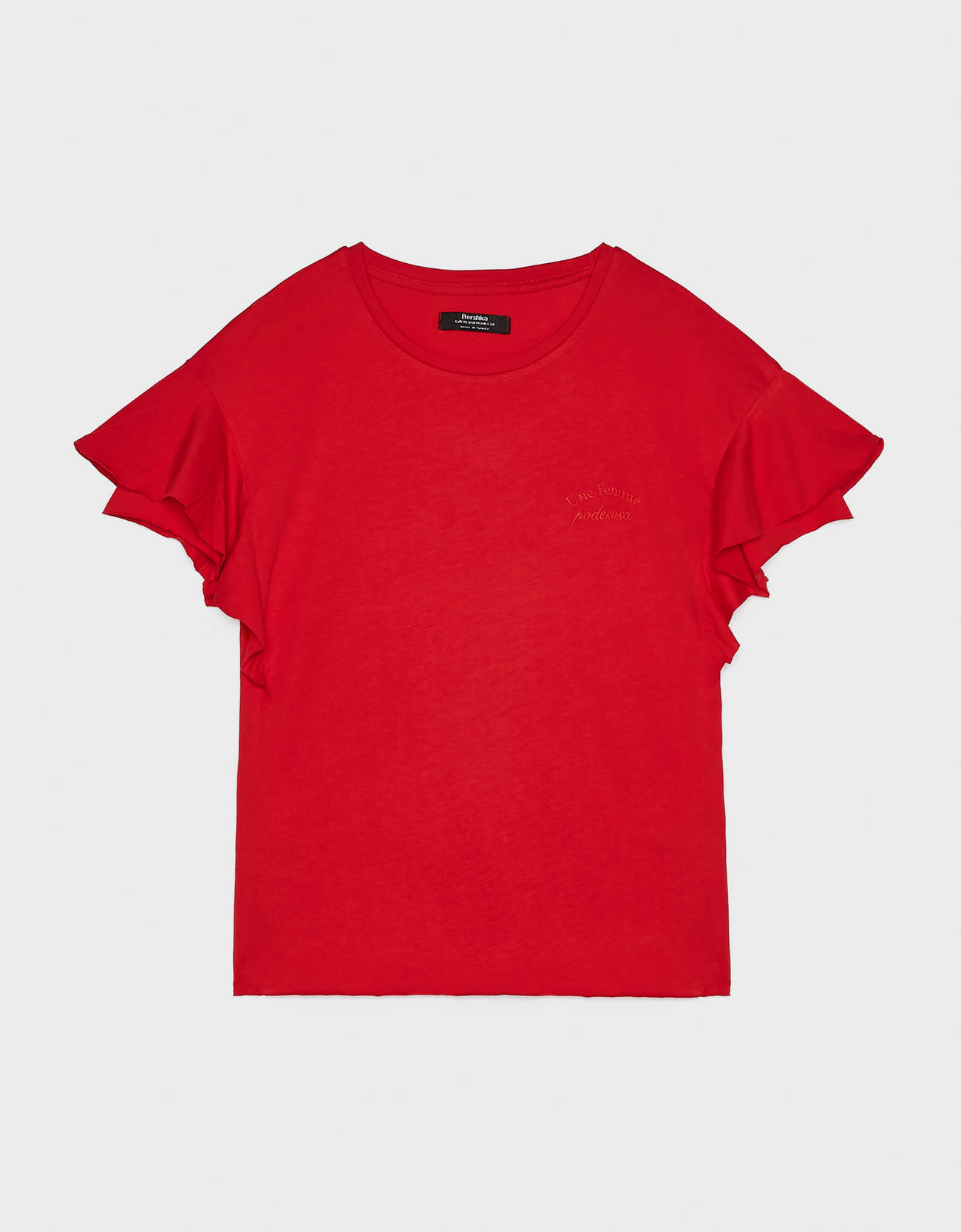 Bershka Fırfırlı t-shirt 6 Bershka Fırfırlı t-shirt 7