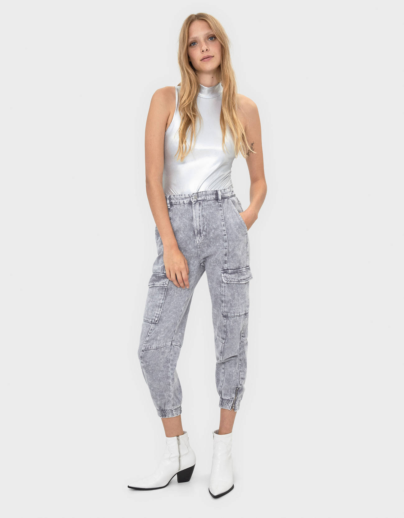 Bershka Kolsuz metalik body 4 Bershka Kolsuz metalik body 5