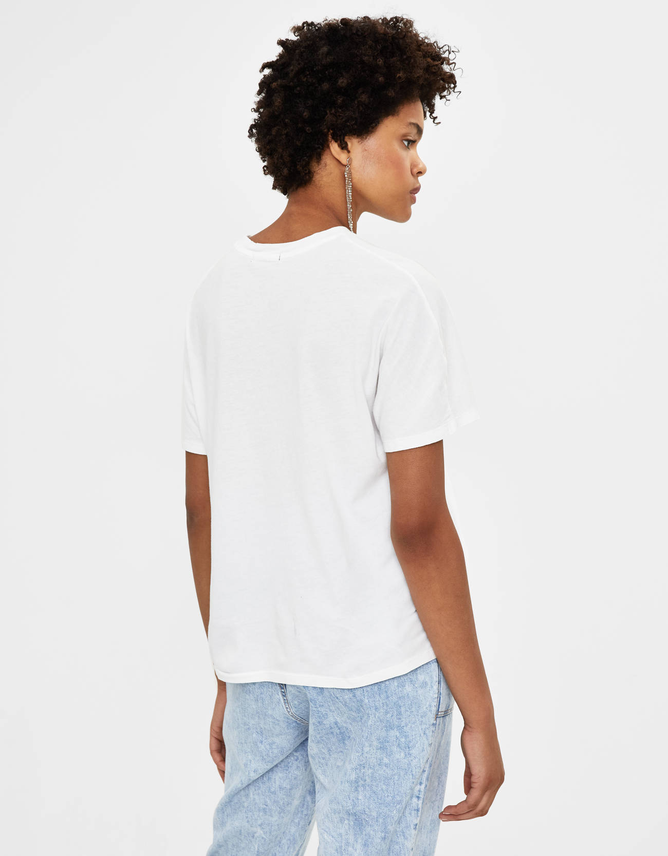 Bershka Baskılı t-shirt 0 Bershka Baskılı t-shirt 1