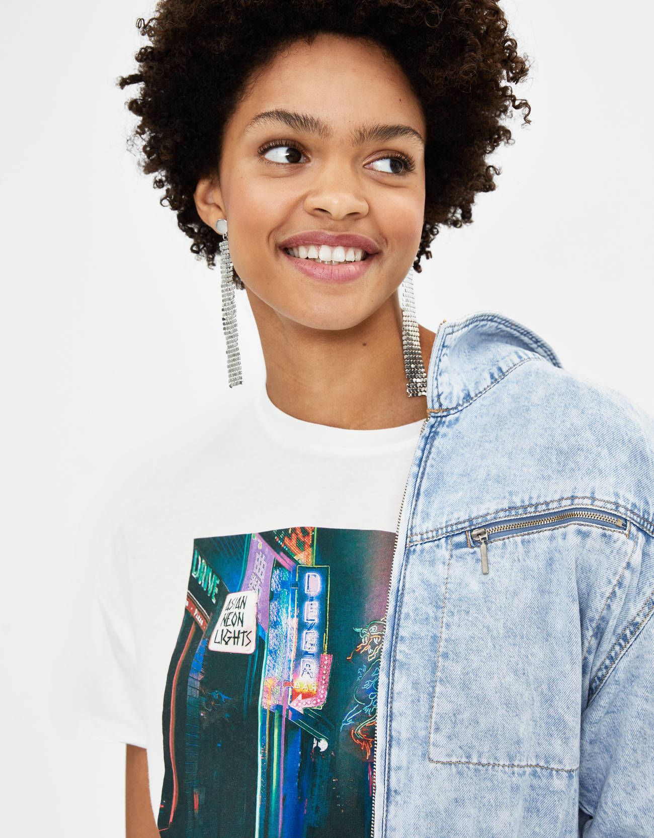 Bershka Baskılı t-shirt 2 Bershka Baskılı t-shirt 3