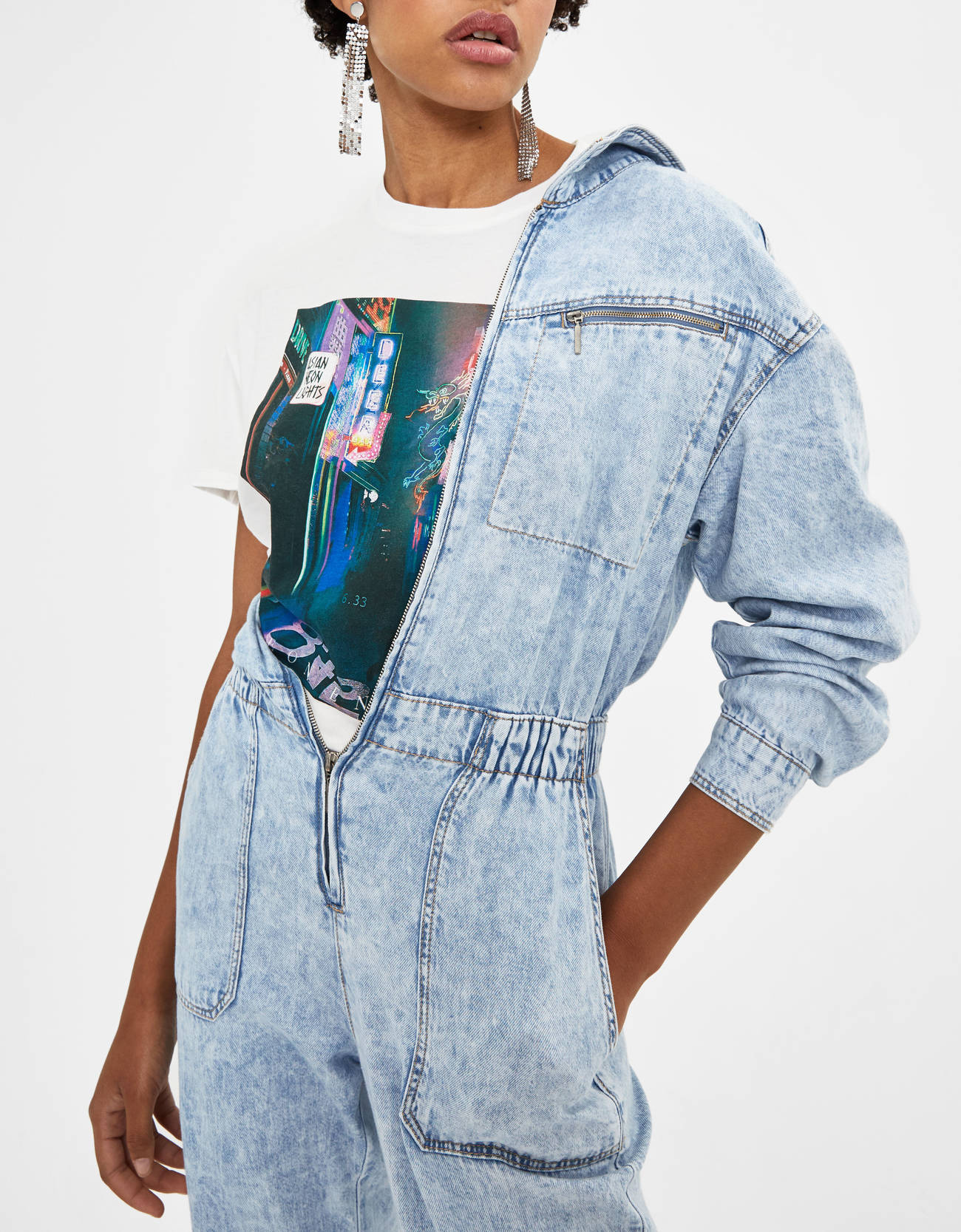 Bershka Baskılı t-shirt 10 Bershka Baskılı t-shirt 11