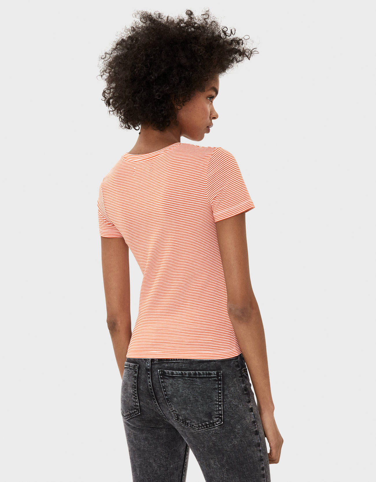 Bershka Bisiklet yaka t-shirt 0 Bershka Bisiklet yaka t-shirt 1