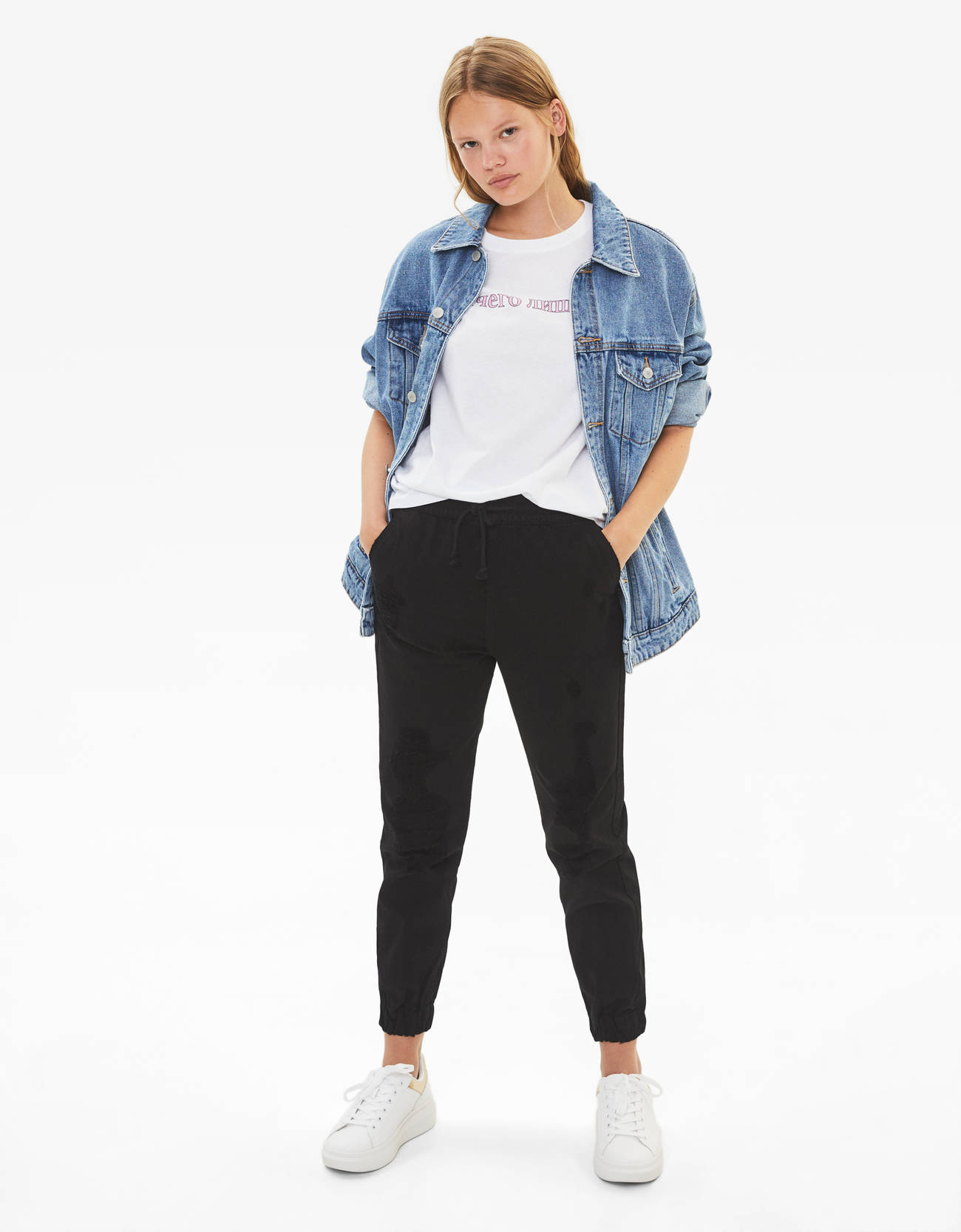 Bershka Baskılı t-shirt 8 Bershka Baskılı t-shirt 9