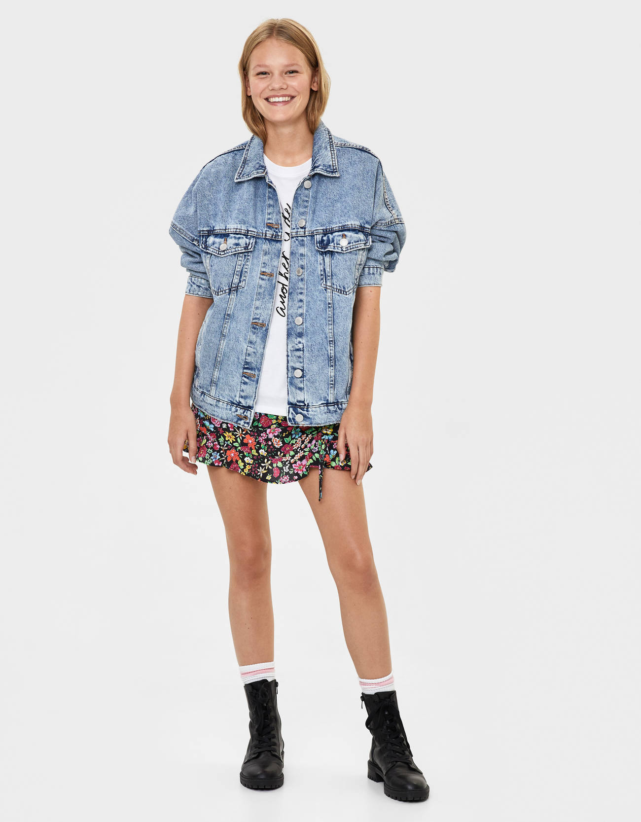 Bershka Baskılı t-shirt 12 Bershka Baskılı t-shirt 13