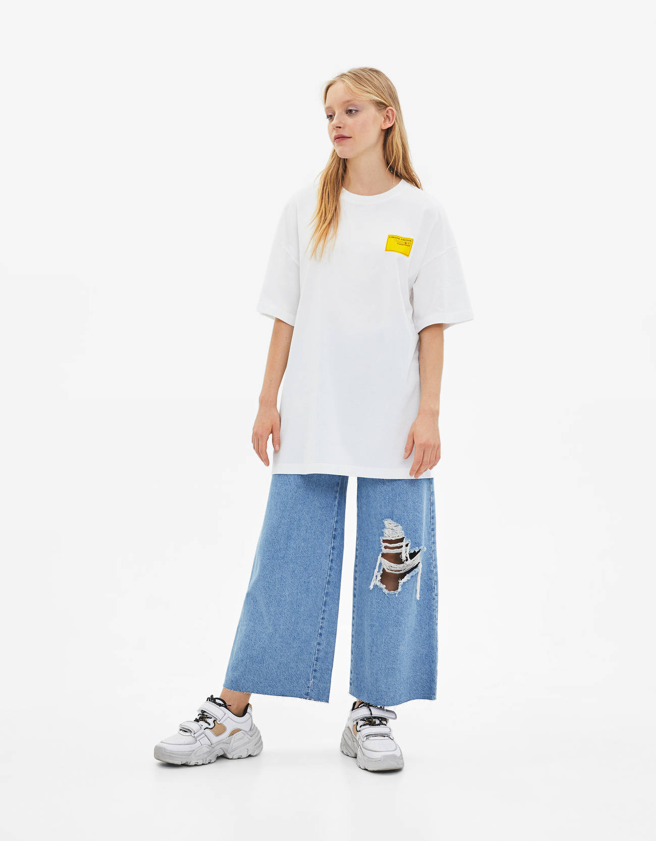 Bershka Yamalı t-shirt 12 Bershka Yamalı t-shirt 13