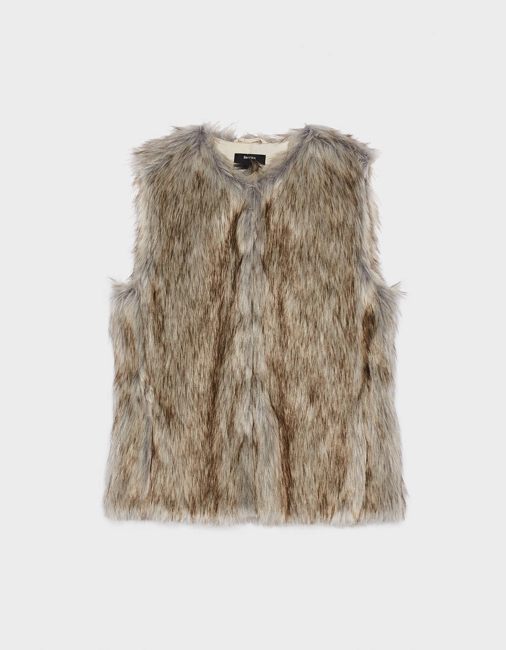 fur waistcoat