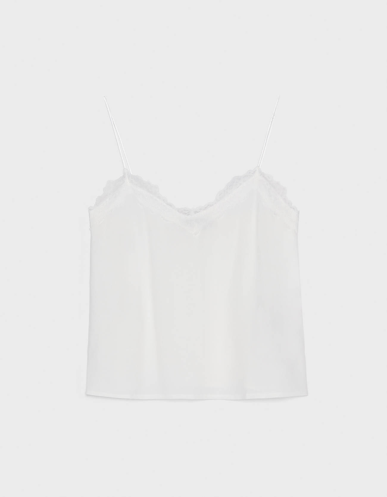 Bershka Dantel şeritli top 6 Bershka Dantel şeritli top 7