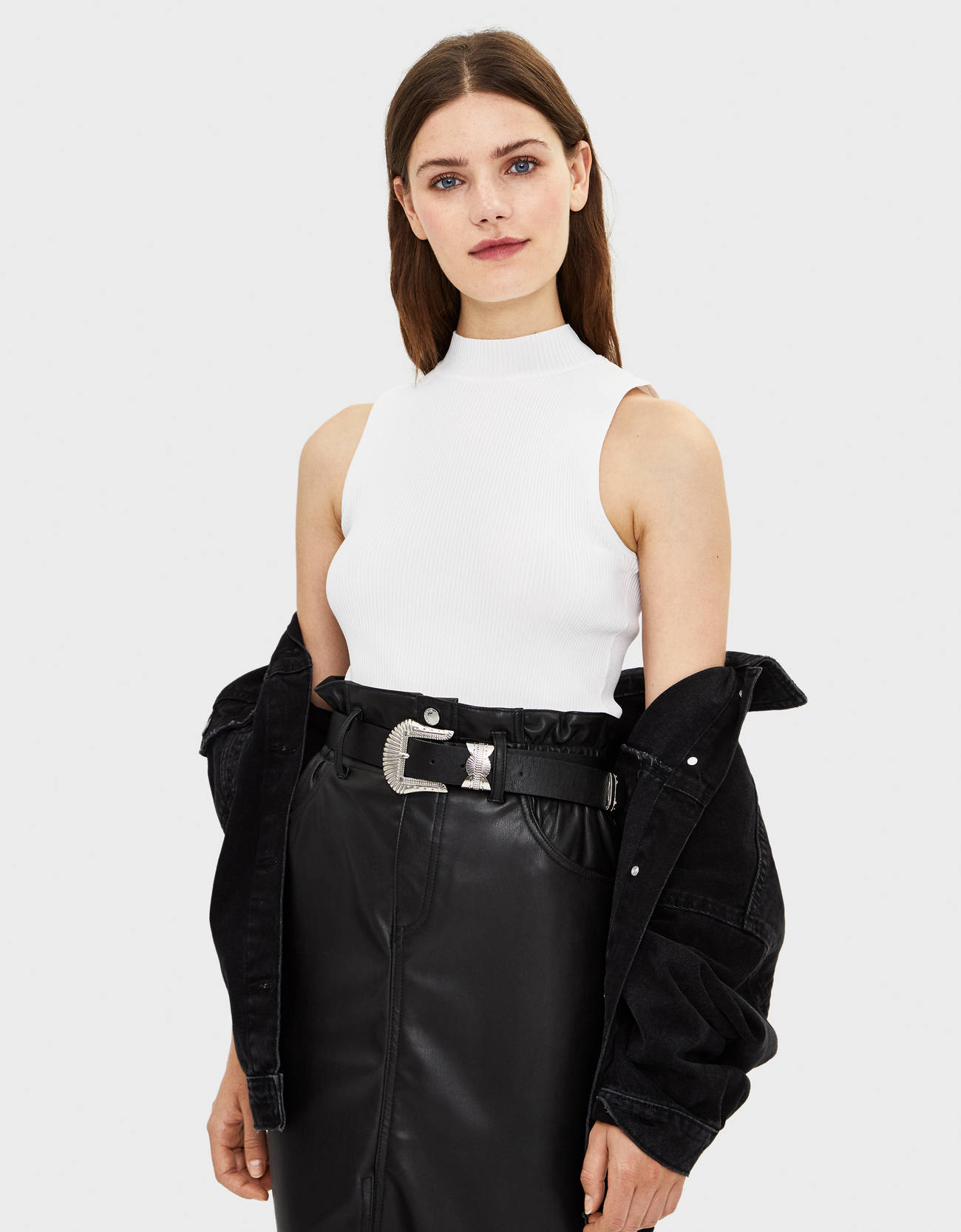 Bershka Dik yaka top 8 Bershka Dik yaka top 9