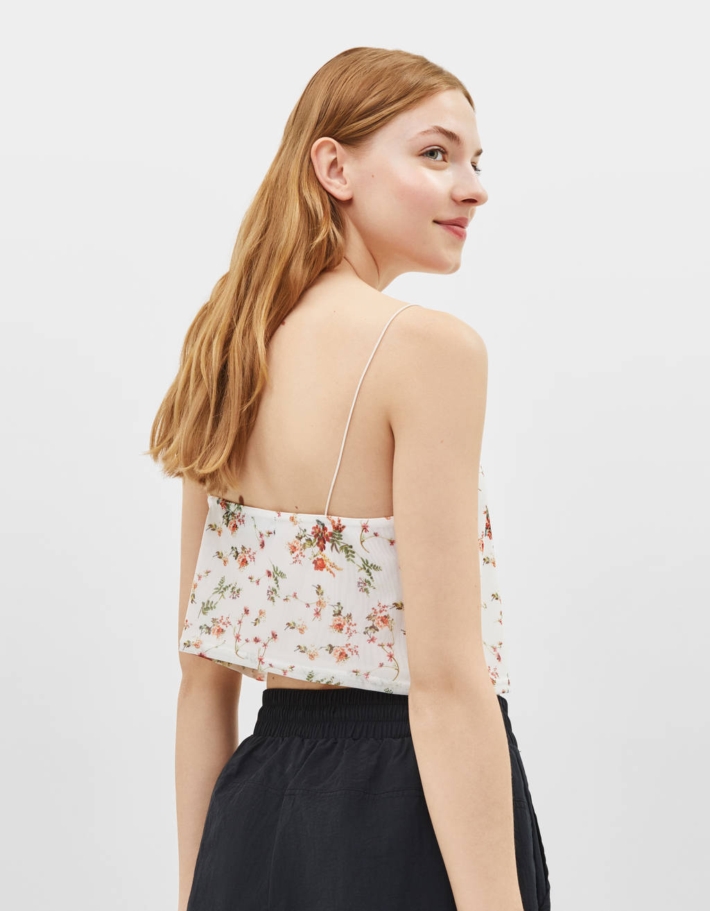 Blugi Balloon Fit Fetițele Powerpuff X Bershka Colecţie